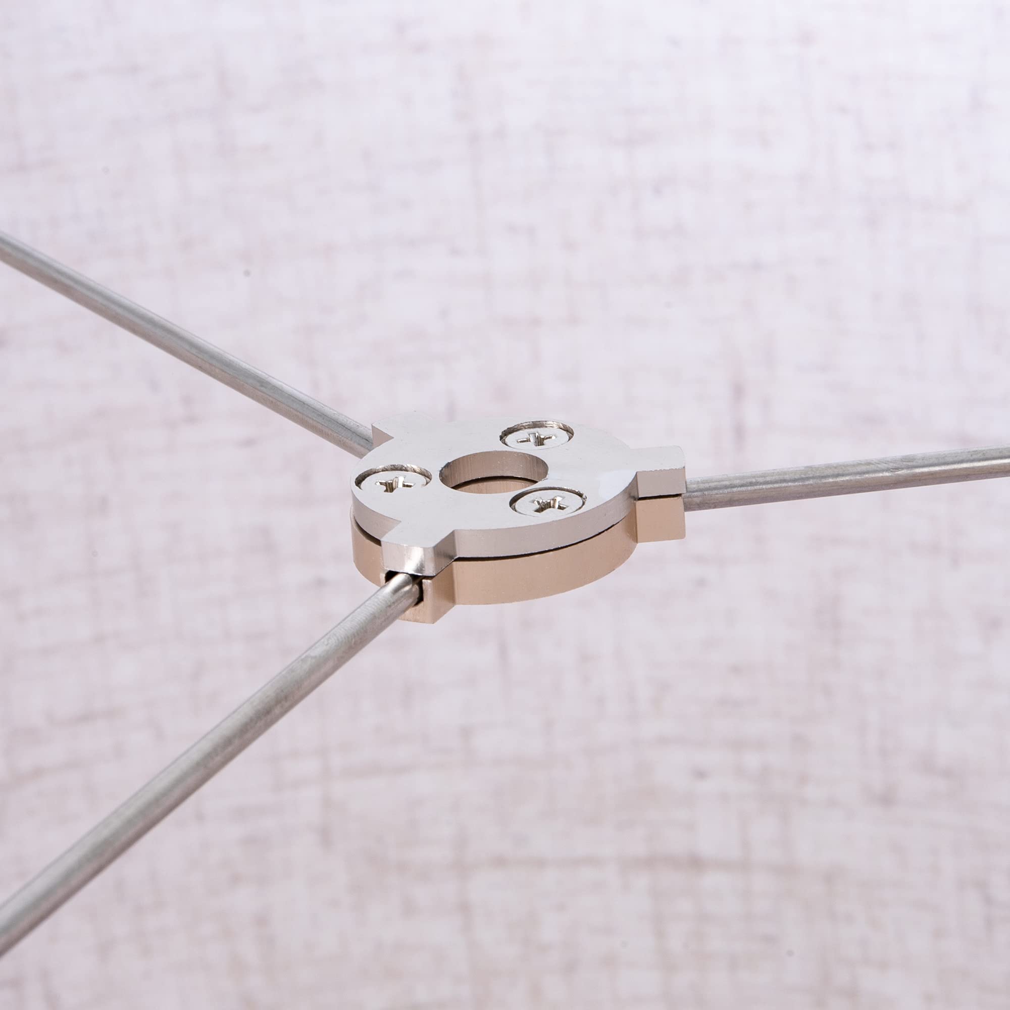 Wellmet Fabric Drum Lampshade, 18X18X12, Linen, Model Ds-Tls006, Classic Modern Style, Spider Fitter For Table & Floor Lamps