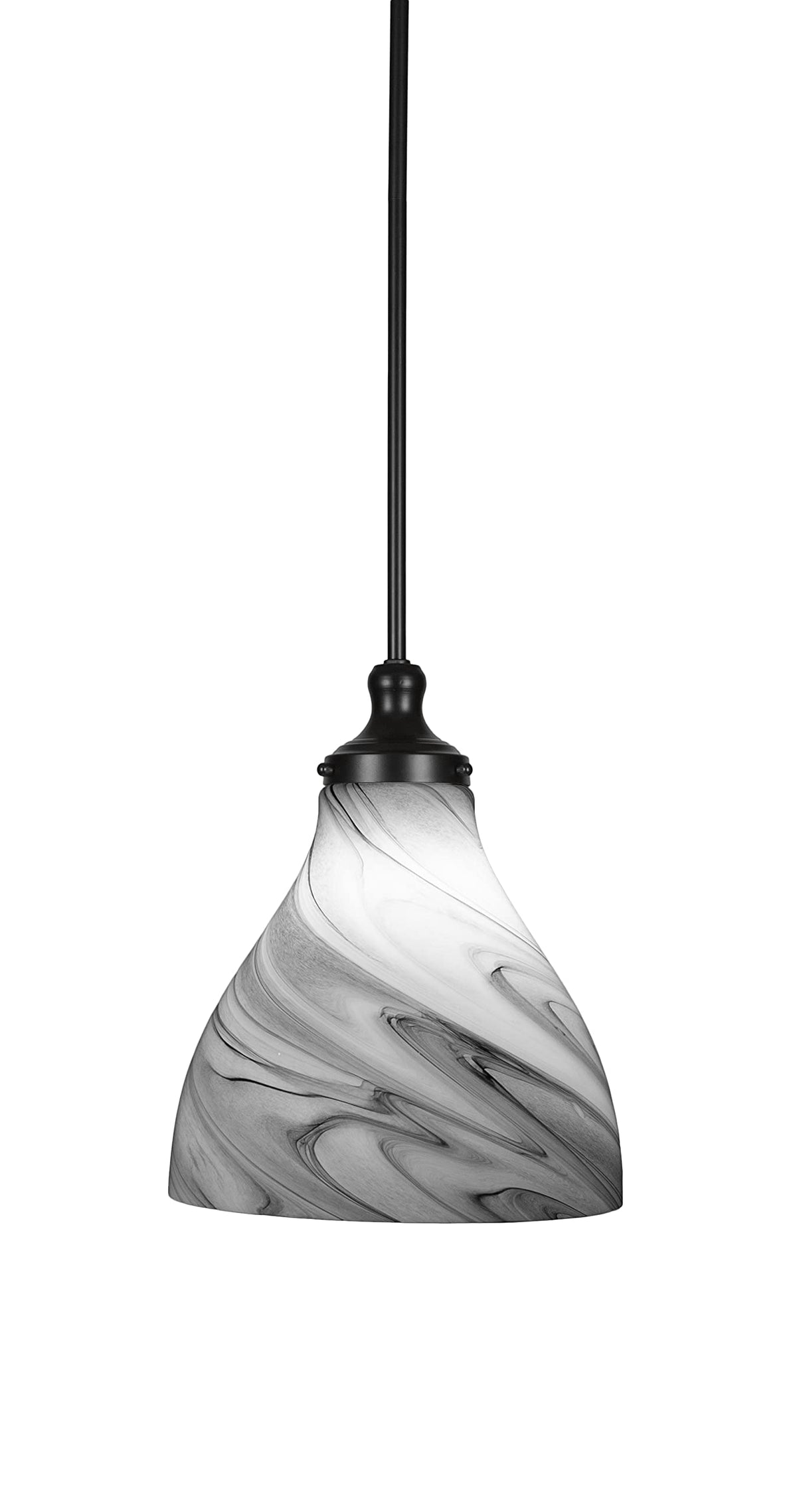 Juno 1 Light Pendant in Matte Black (79-MB-4729)