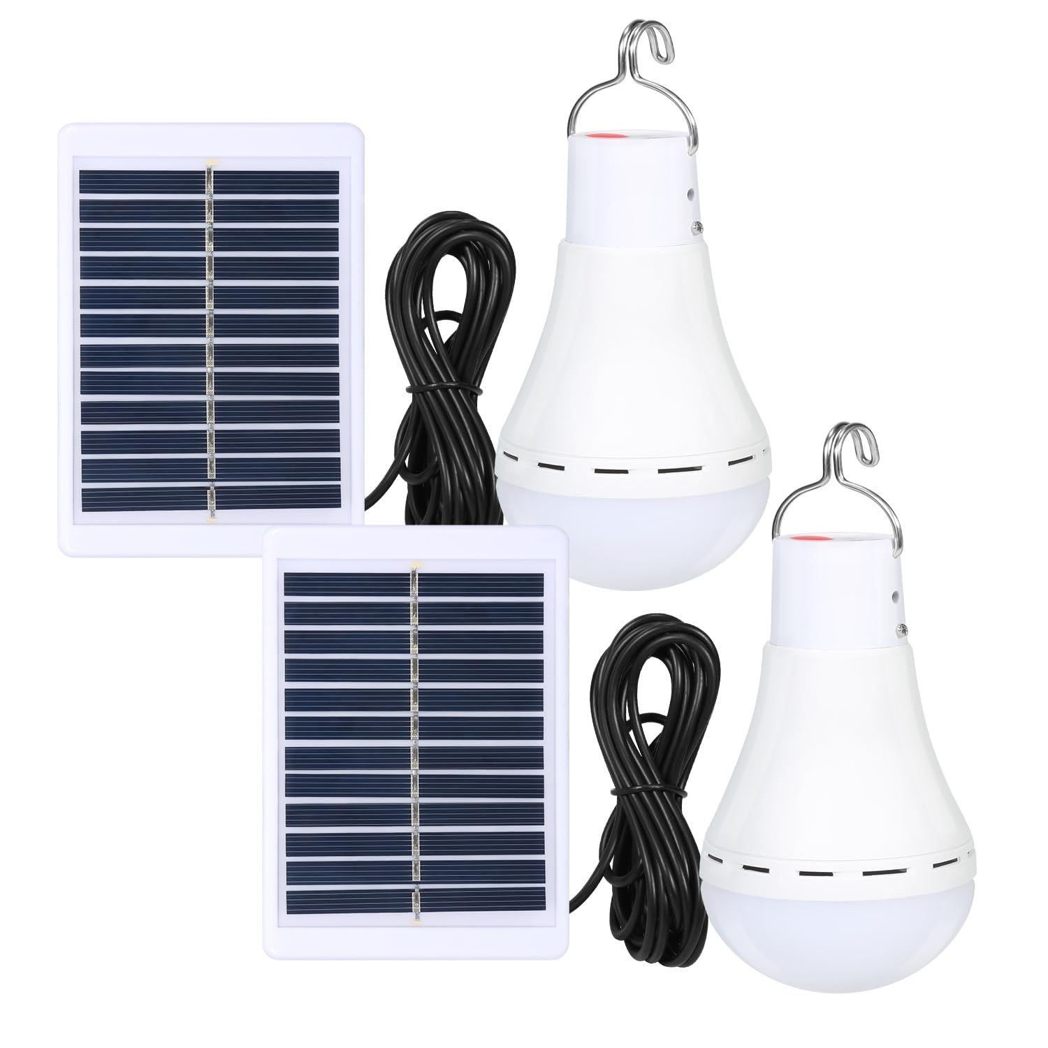 Solar Light Bulbs Solar Powered Light Portable Emergency Led Bulb Waterproof For Camping Tent Indoor Outdoor Shed Night Fishing 