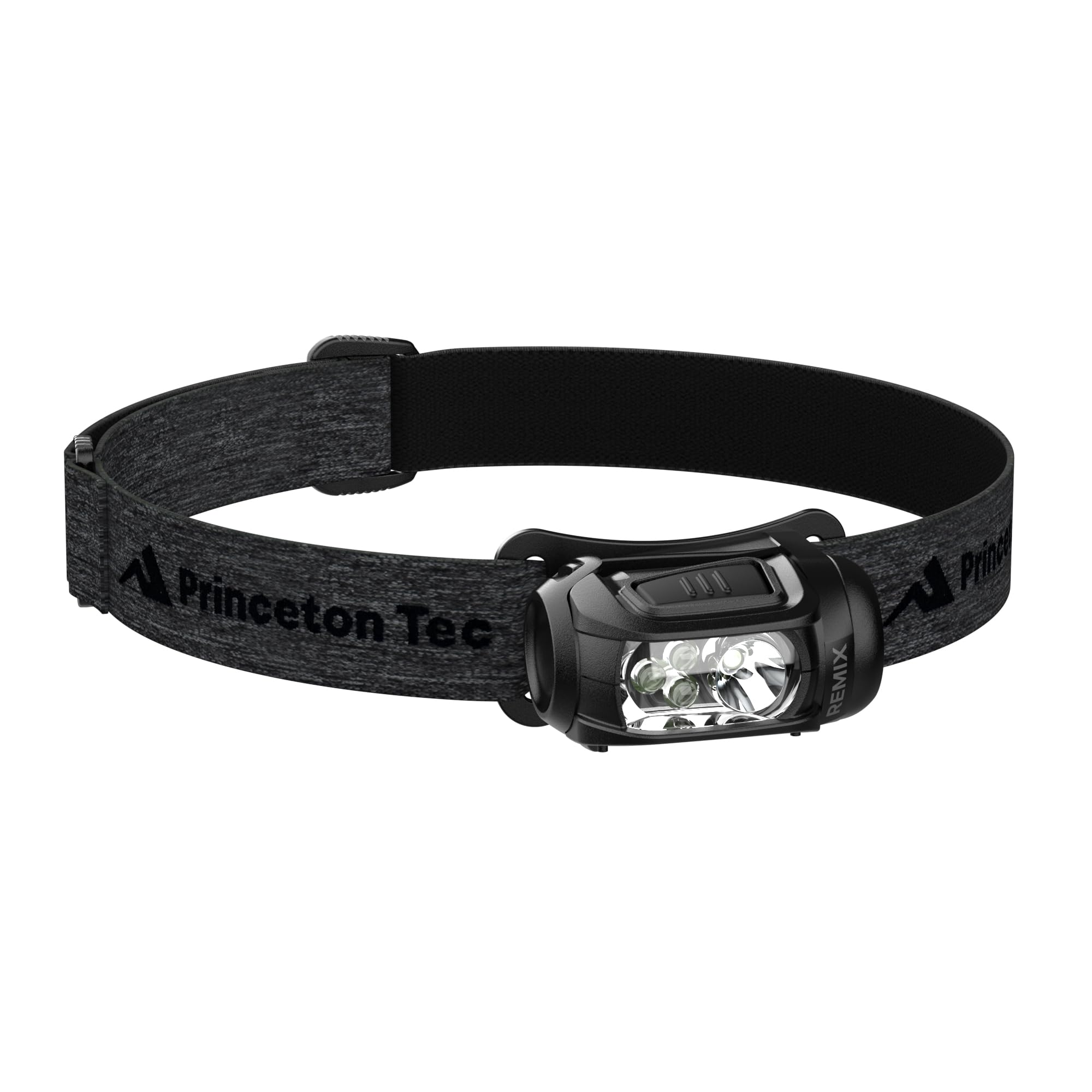 Princeton Tec Remix 450 Lumen Maxbright & Ultrabright Black / Dark Gray, Led Headlamp, Ipx4 Water Resistance, Essential For Hiki