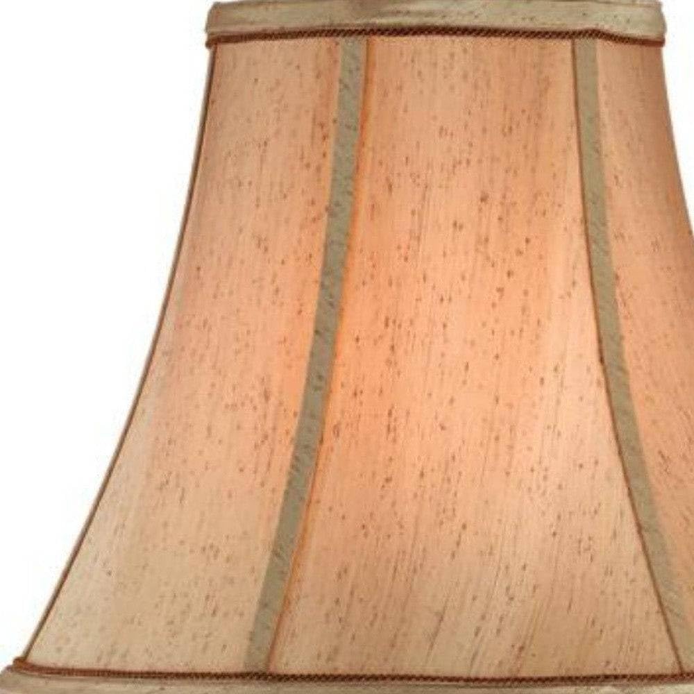 HomeRoots Antique Inspired Table Lamp, Linen Shade, Model 468631, Marble and Metal Base