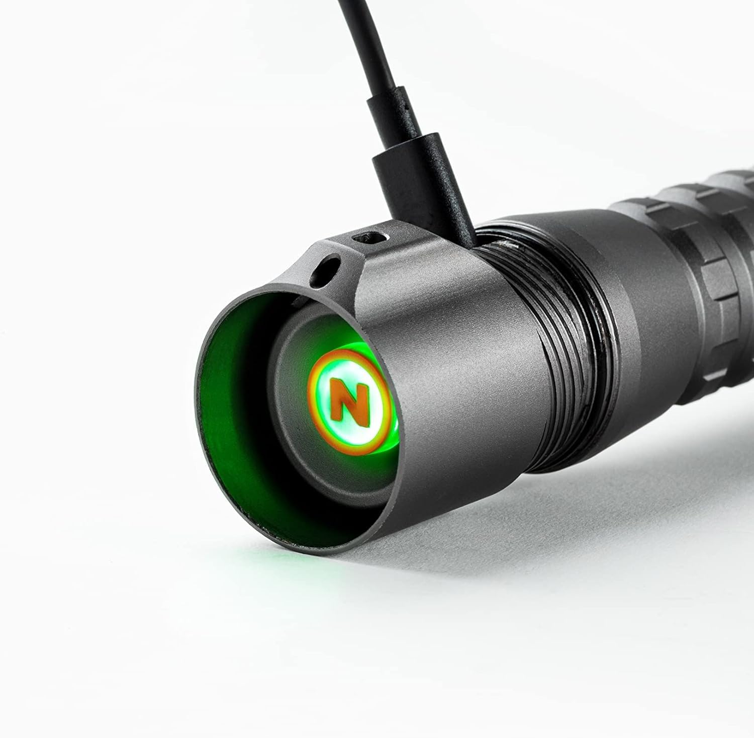 NEBO Davinci 5000L Flashlight - 5000 Lumens, Rechargeable, Storm Gray, Model NEB-FLT-1030, One Size, Plastic Material