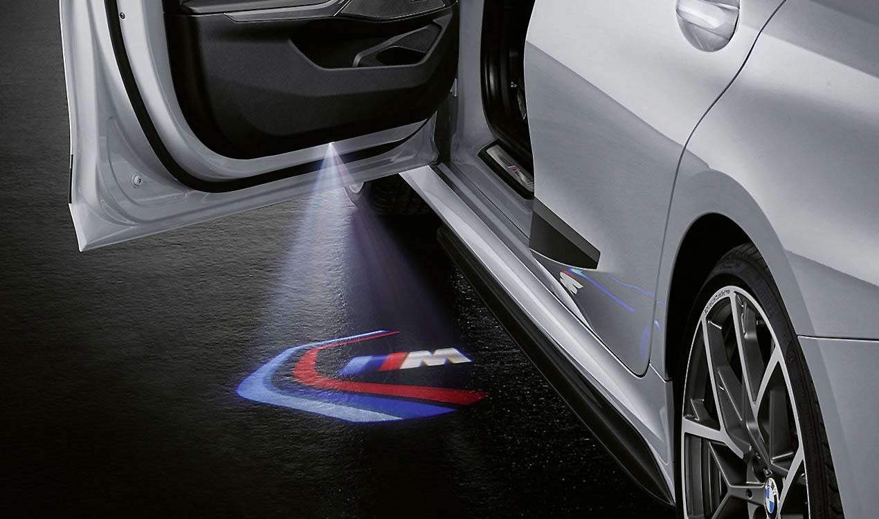 BMW M Performance Slides for LED Door Projectors - Motorsport Colors ...