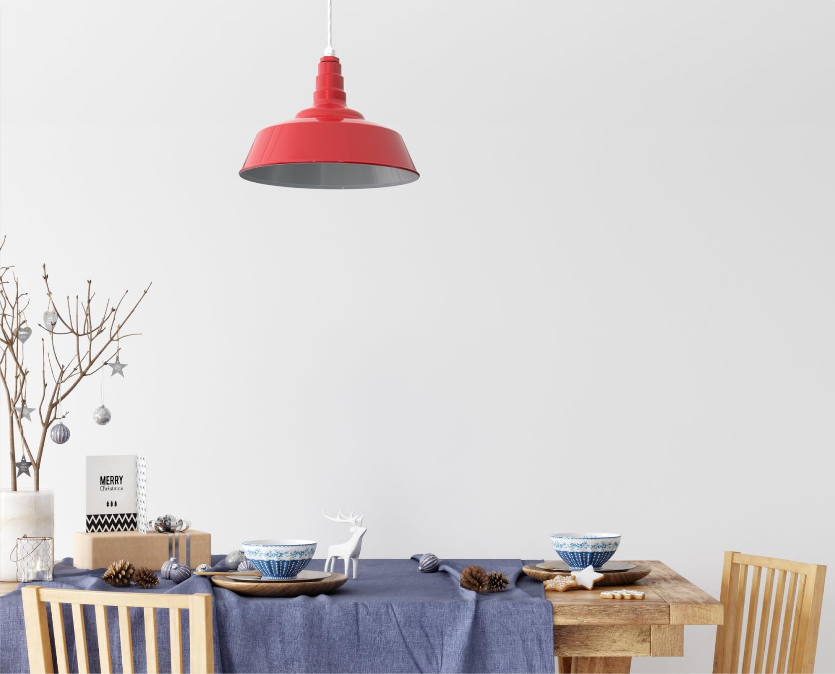 Steel Lighting Co. | Dusk To Dawn | Redondo Barn Light | Outdoor Wall Mounted | 20 Inch Dome | 23 Inch Gooseneck | Large Farmhou