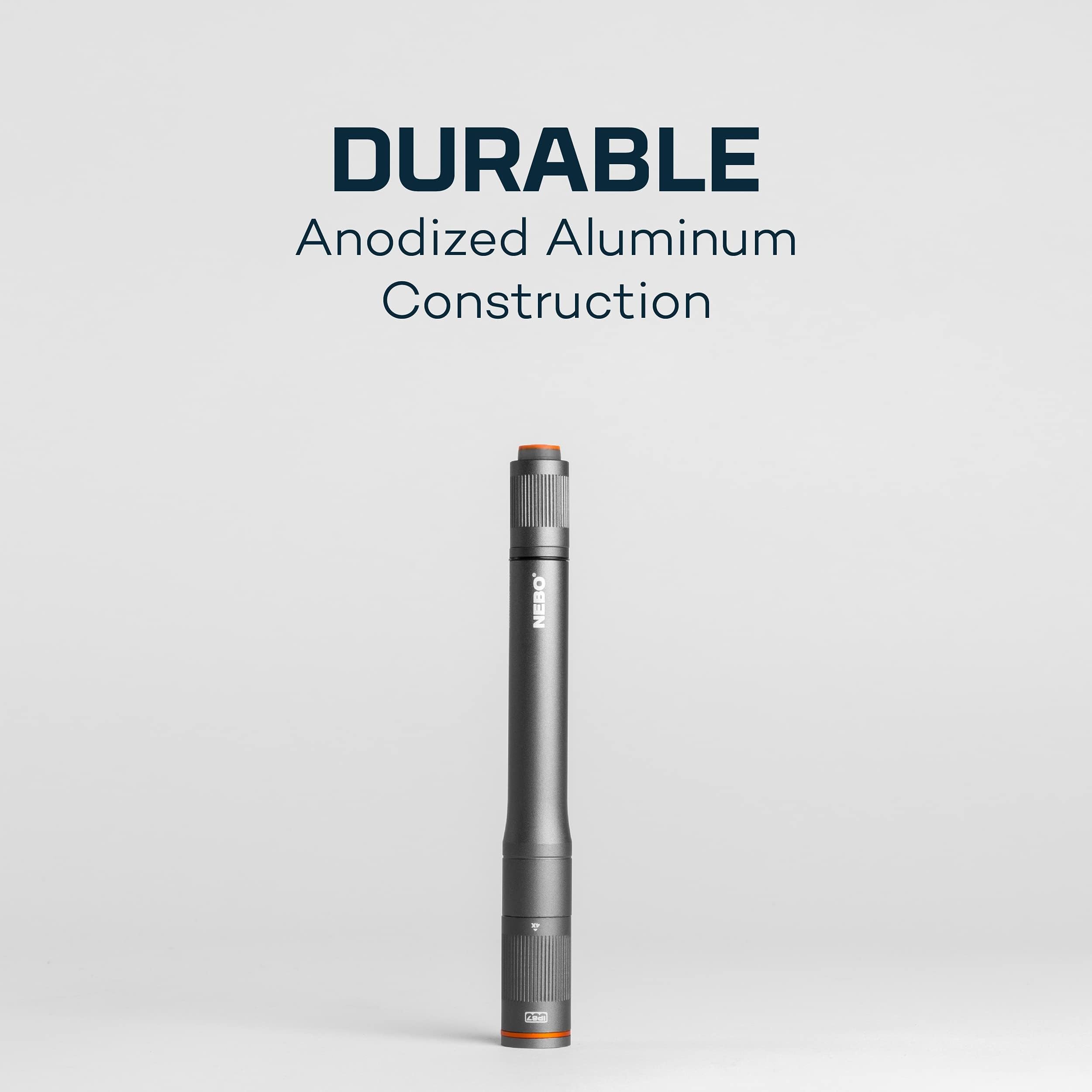 NEBO COLUMBO 250 Rechargeable 250 Lumen Inspection Pen Light - Storm Gray, One Size, Model NEB-POC-0008
