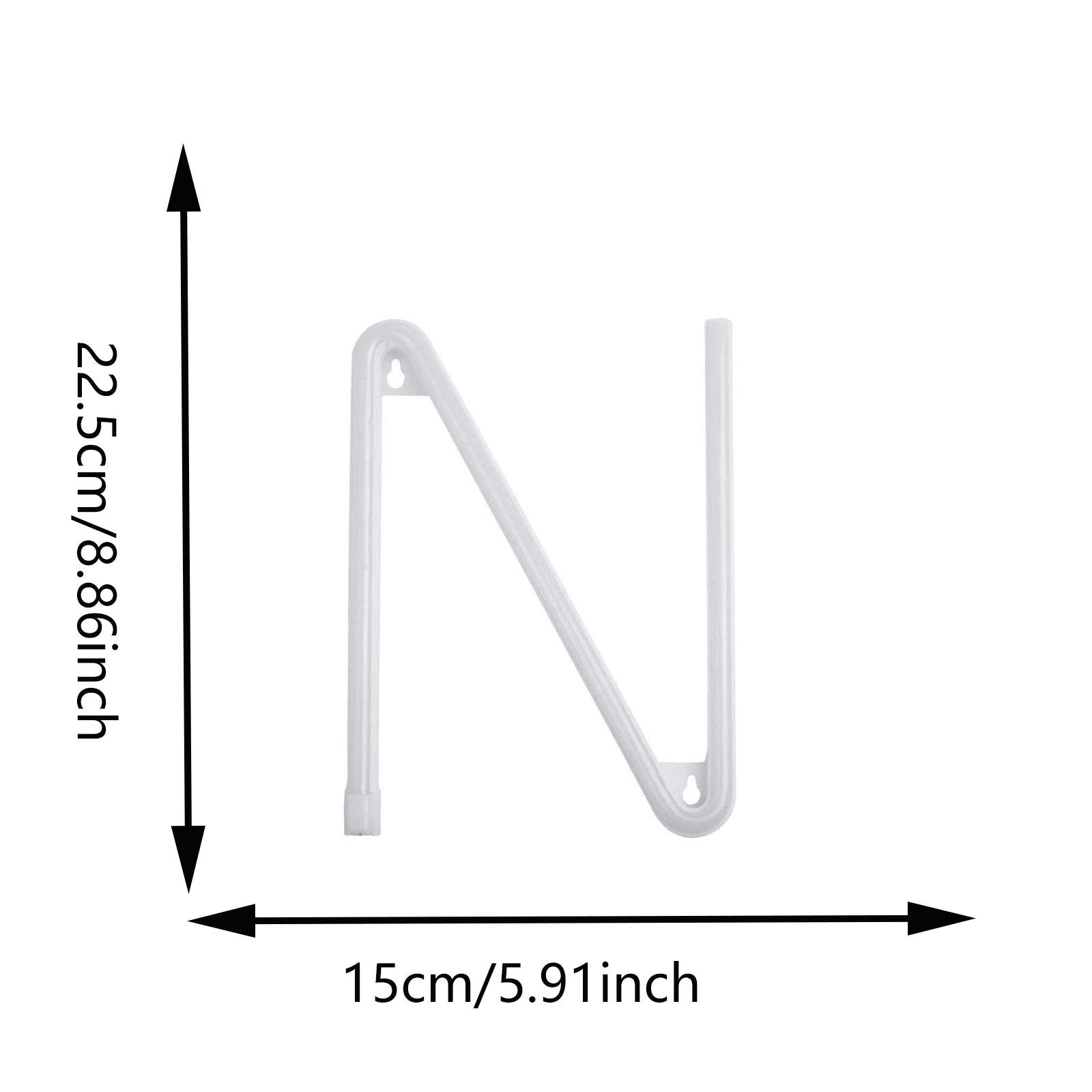 ENUOLI Neon Letters Sign - Blue Marquee Light Up Wall Decor for Parties & Events - Model nNH.N-B