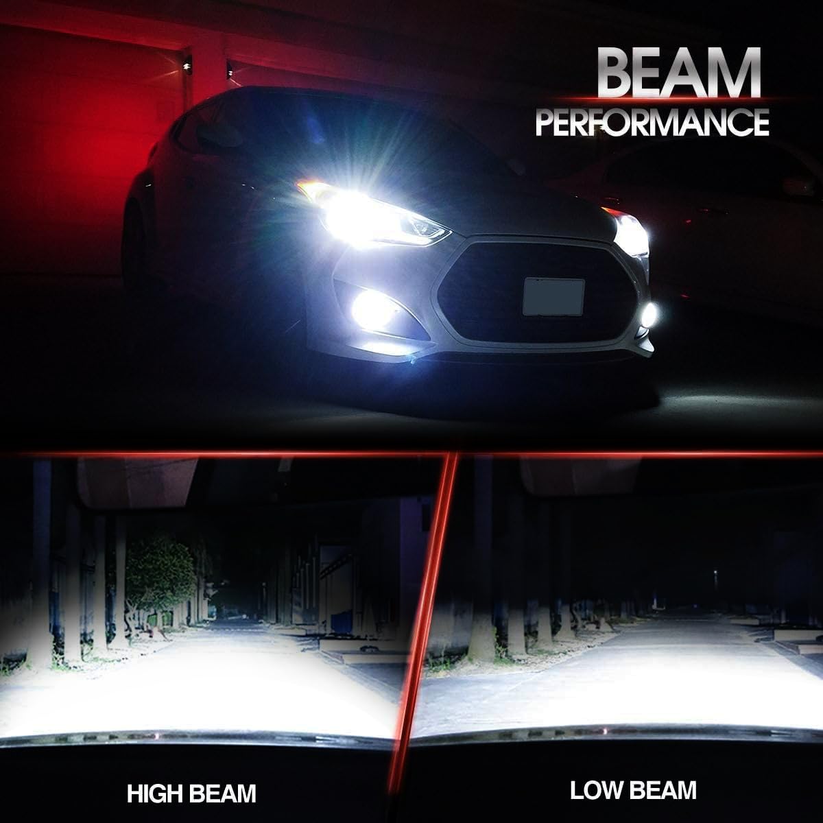 Torchbeam D3S HID Headlight Bulbs, 6000K Diamond White, Aluminum, Pack of 2, Xenon Replacement for 12V Cars