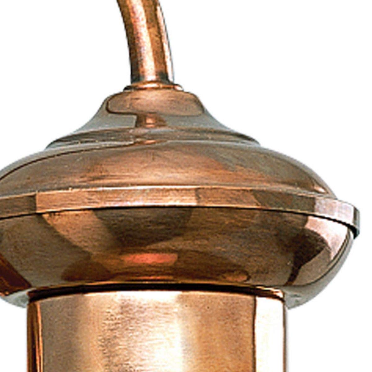 Progress Lighting Brookside Outdoor Light Fixture, Copper, 8 in. W x 9-3/4 in. H, Model P5721-14