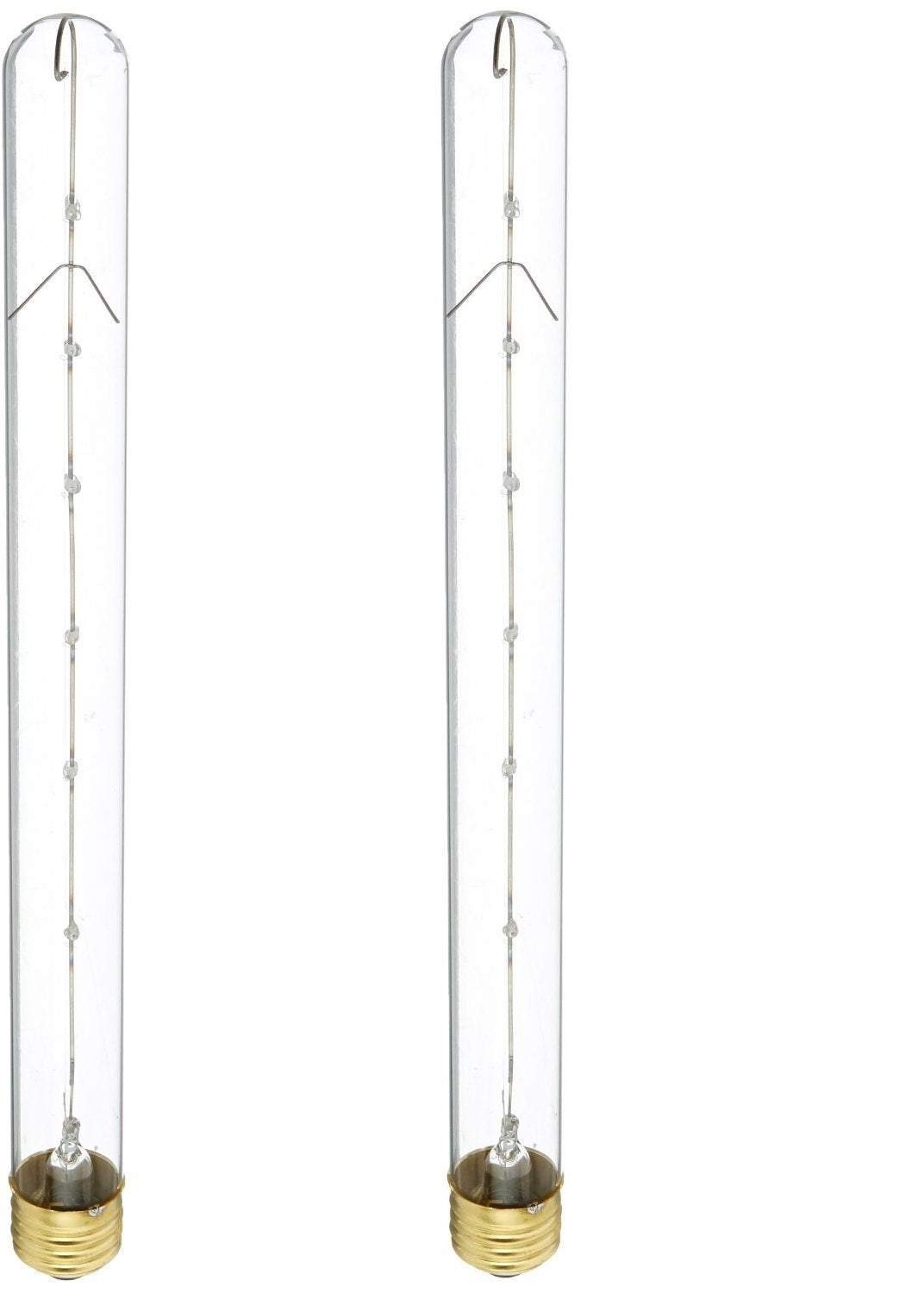 Bulbrite 40T8C 40-Watt Incandescent T8 Tubular Light, Clear (2-Pack)