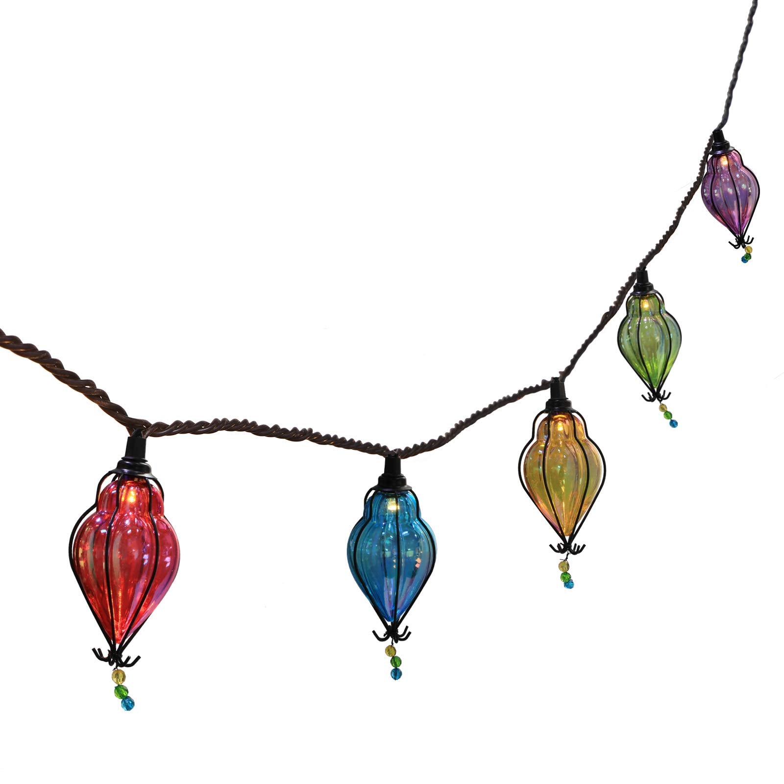 Vigdur Decorative String Lights - 10 Bulbs, Connectable, Indoor/Outdoor, Multicolor, Model Vigdur-4213751