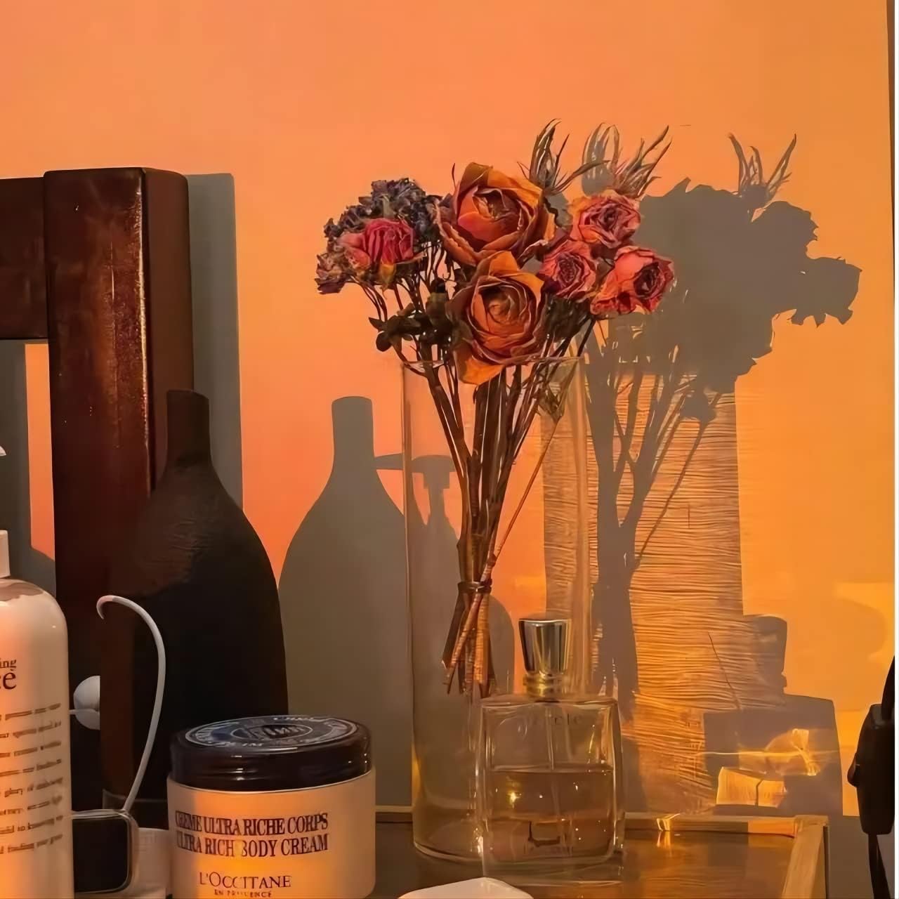 Jimei Sunset Lamp Projector - Led Lights For Bedroom, Rgb Sunrise Lamp, 10W, 360 Rotation, Mood Lighting, Home/Room Decor, Chris