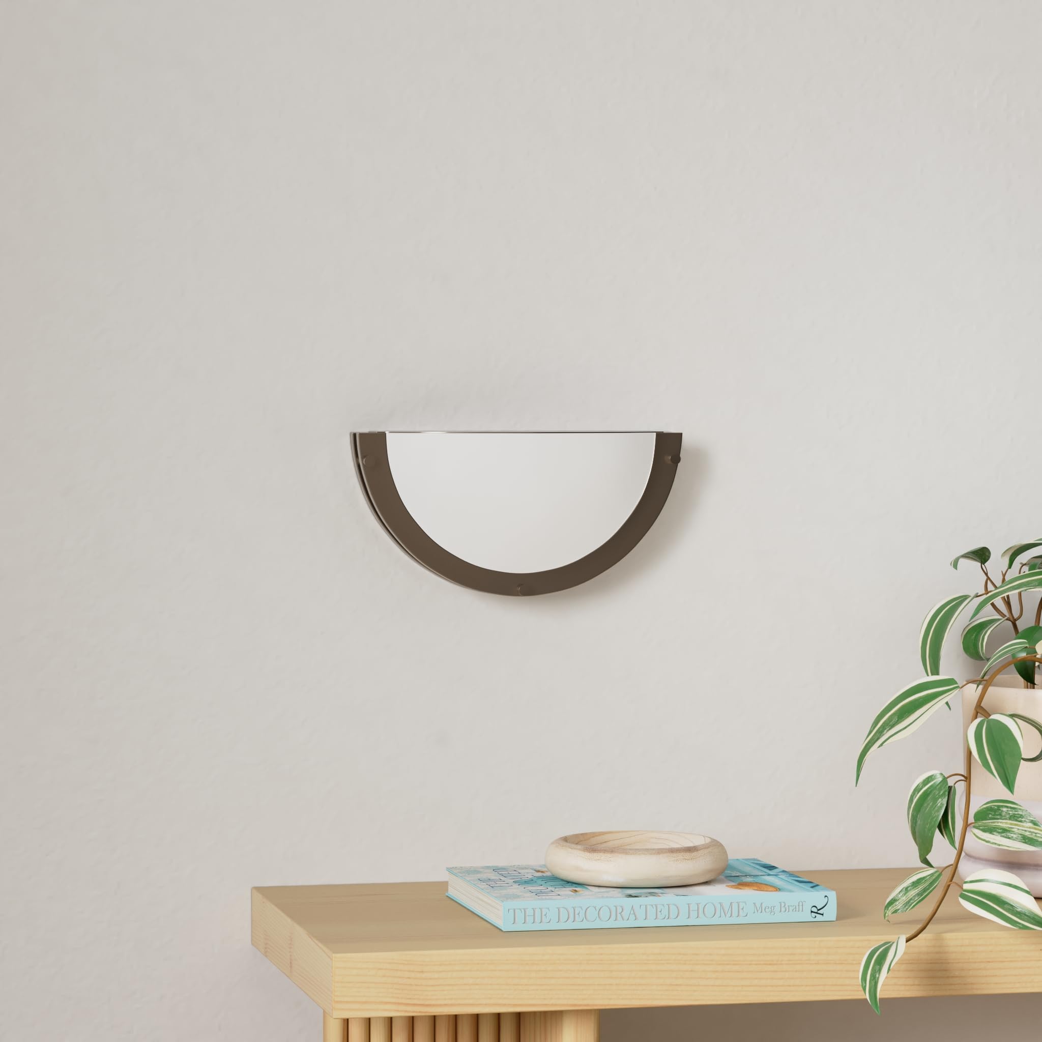 CLOUDY BAY 12-inch LED Wall Sconce, Dimmable Color Adjustable, Brushed Nickel, ETL Listed, Model HM121293CBN