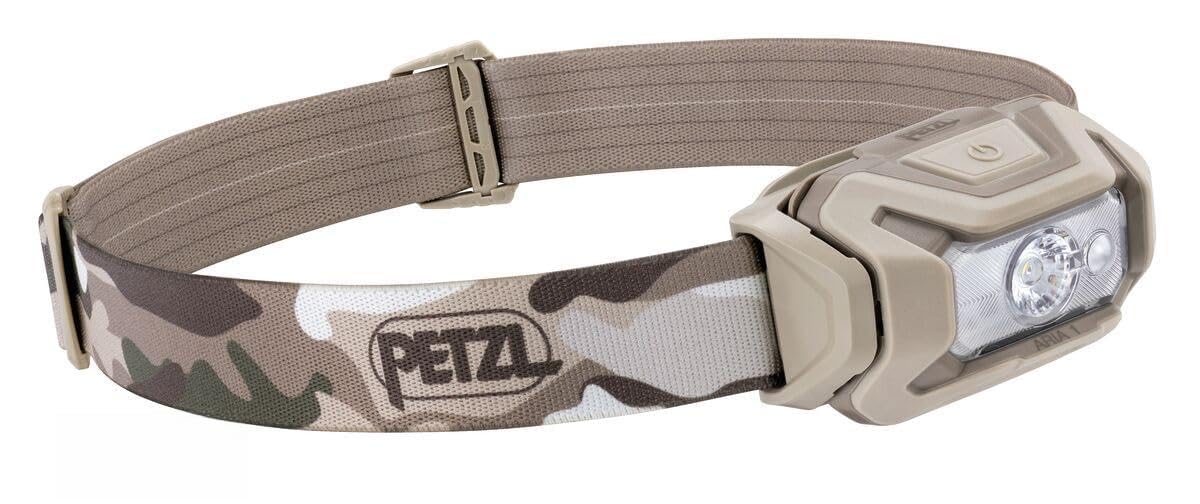 PETZL ARIA 1 RGB Headlamp - Camouflage (450 lm) [New Gen]