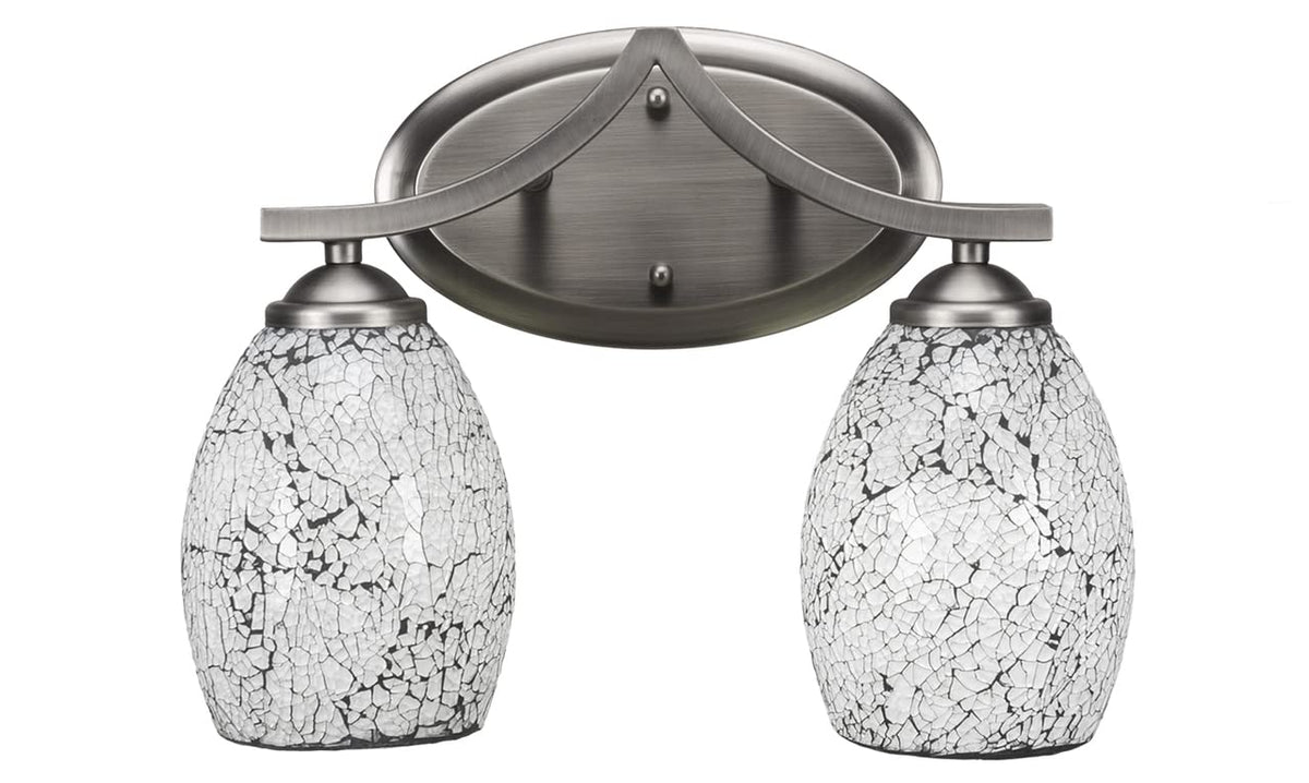 Zilo 2 Light Bath Bar In Graphite (552-Gp-4165)