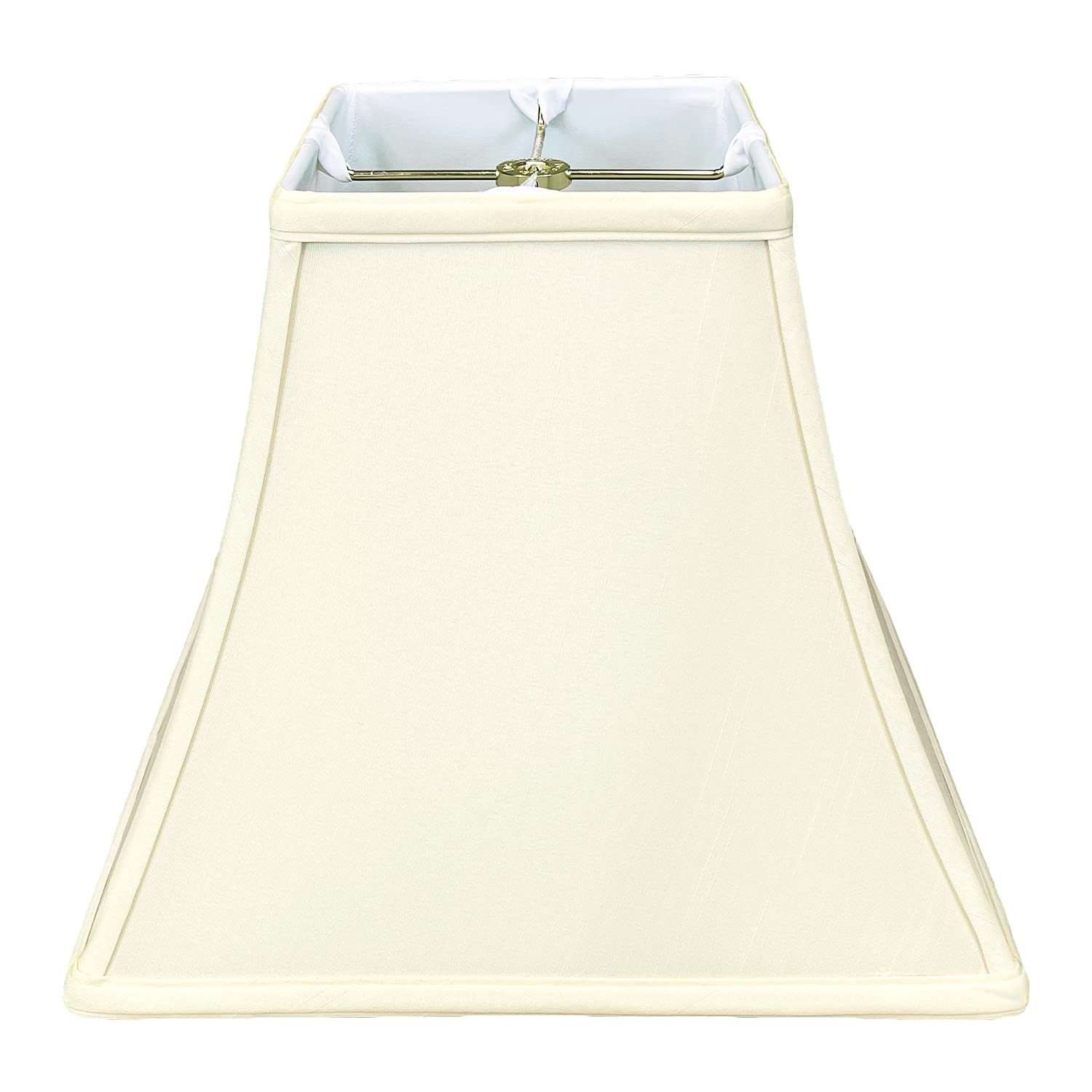 Royal Designs, Inc. Regal Square Bell Lamp Shade, 5 x 10 x 9, Eggshell (BSO-715-10EG)