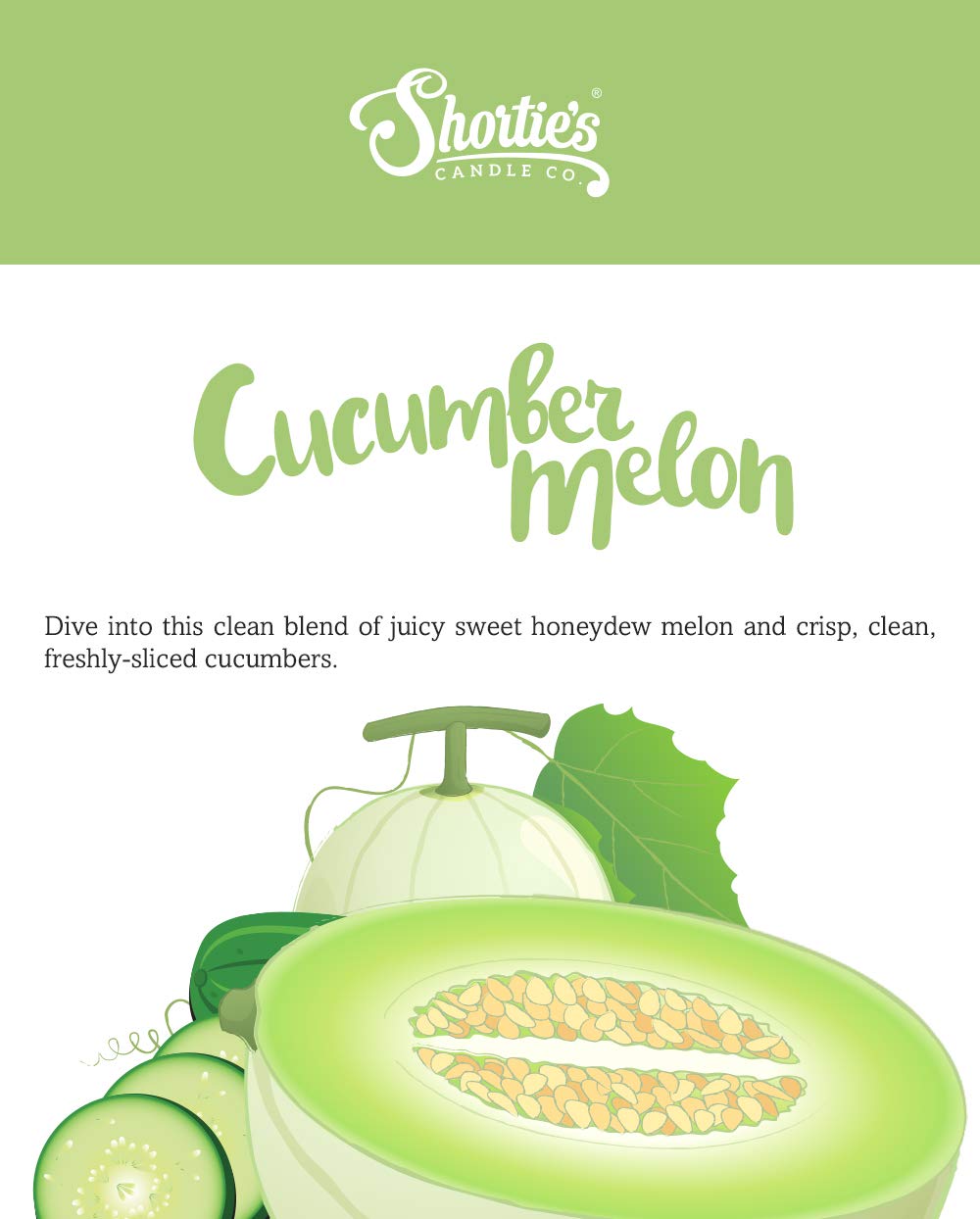 Cucumber Melon Premium Tealight Candles Multi Pack - 12 Green Highly Scented Tea Lights - Beautiful Candlelight - Made In The Us