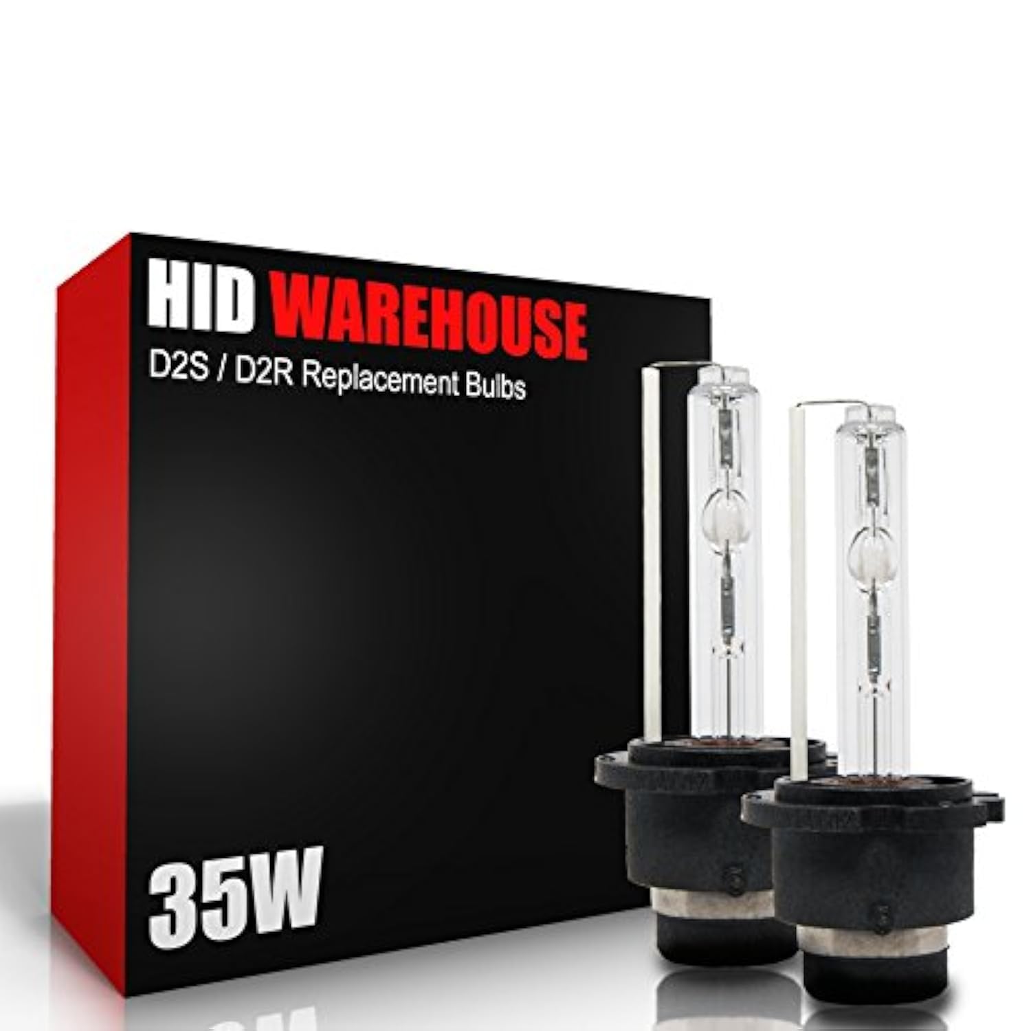 HID-Warehouse HID Xenon Replacement Bulbs - D2S/D2R/D2C - 4300K Bright Daylight - 1 Pair