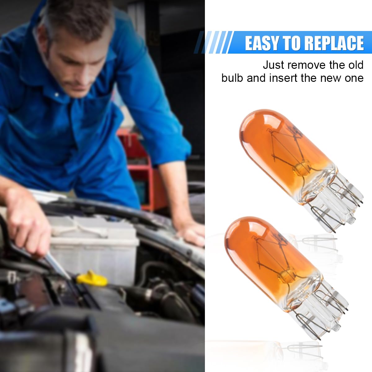 10 Pcs T20 12V 5W Car Flat Foot Mini Lights  Car Brake Light Turn Light Bulbs  Quartz Glass Instrument Lights  Halogen Width Indicator Lights  Auto Lighting Replacement Accessories (T10-Red)