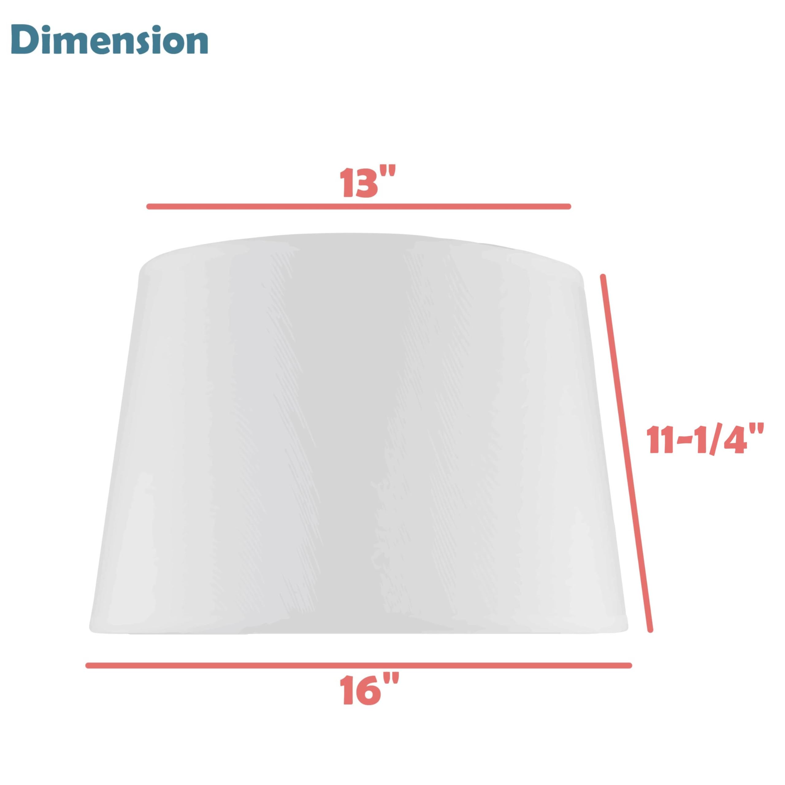 Aspen Creative 32993, Empire Spider Lamp Shade, Natural Rattan, 13'' Top X 16'' Bottom X 11-1/4'' Slant Height