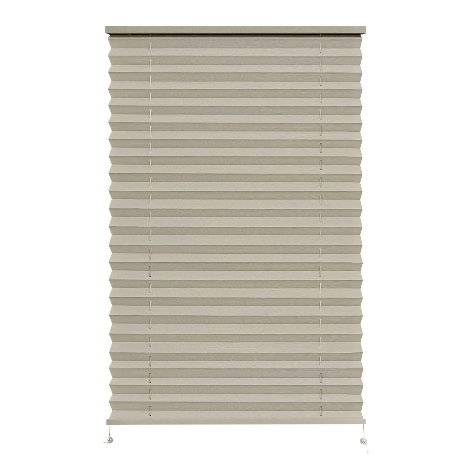 Dulepax Rv Blinds - Pleated Shades, 26'' W X 50'' L Cappuccino Rv Window Shades For Camper, Travel Trailers, Motorhome'S Window