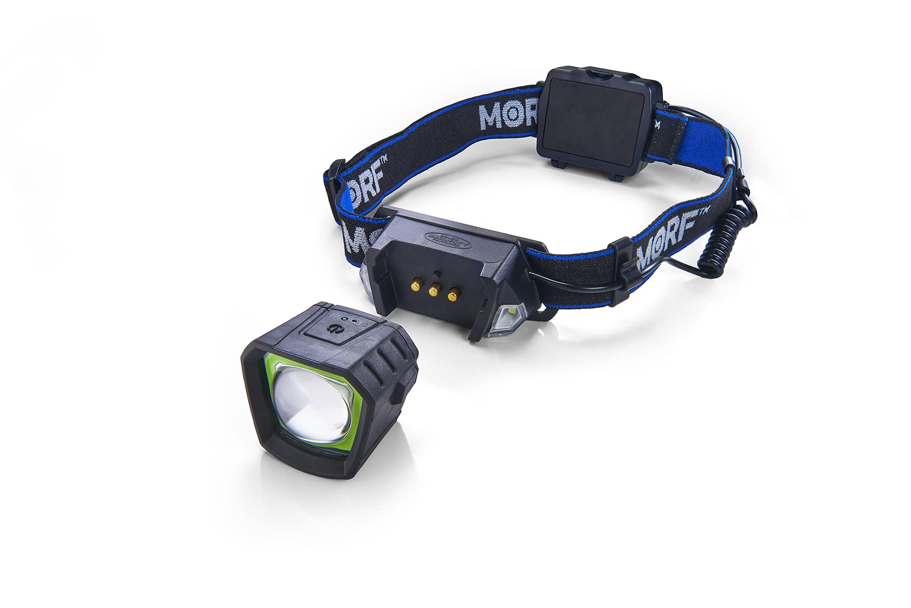 Police Security Flashlights - Morf Removable R230 3 In 1 Headlamp Magnetic Flashlight - Perfect For Mechanics, Emergency Preparedness, Outdoor, Water Proof, Drop Proof