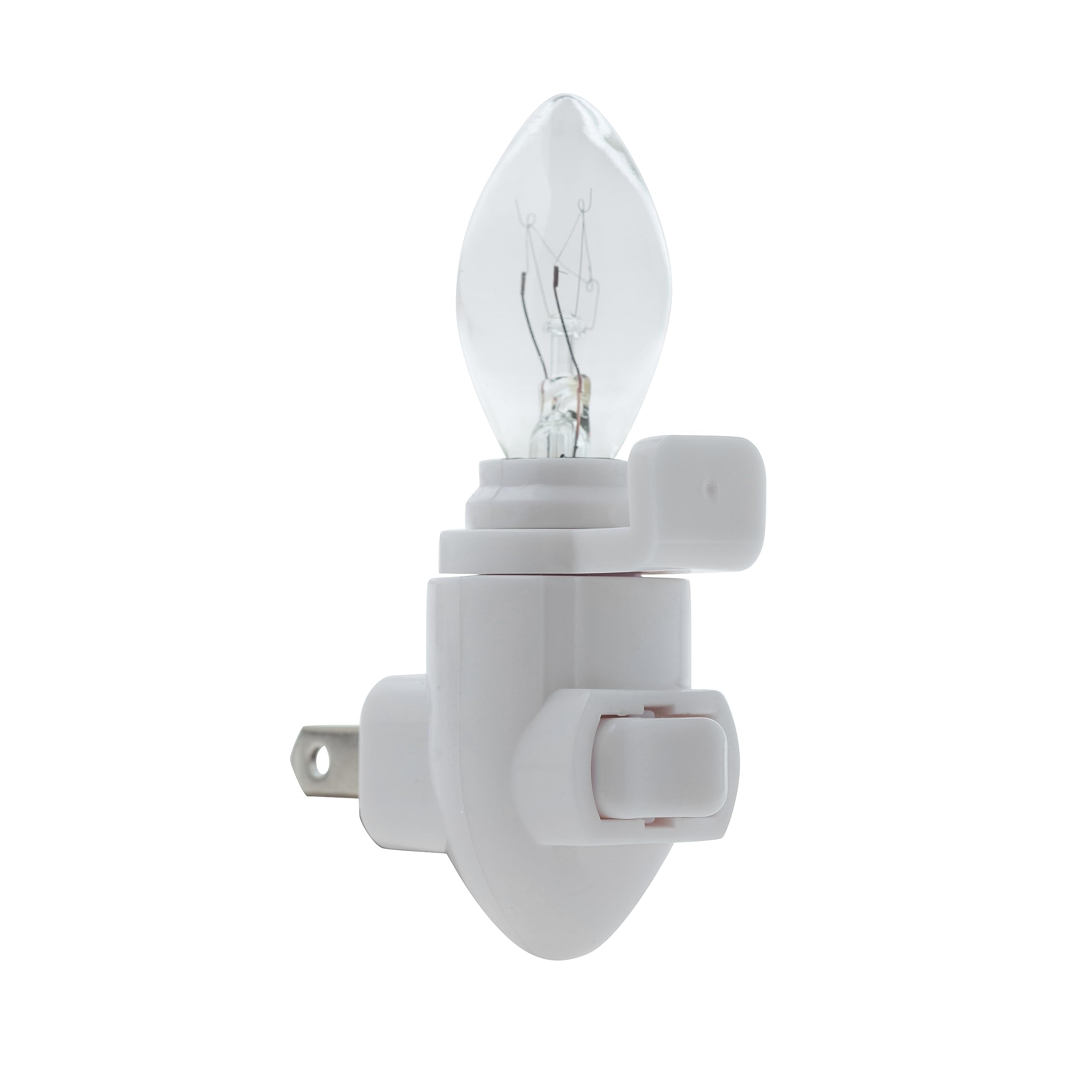 Creative Hobbies Plug In Night Light Module, White Plastic, Pack of 10, Model NLWW