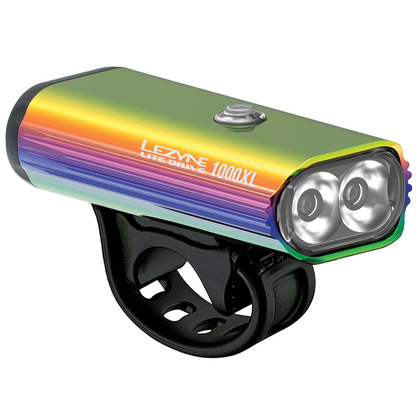 LEZYNE Lite Drive 1000XL Bicycle Durable USB Rechargeable IPX7 Waterproof White LEDs Front Light w/Multiple Solid & Flash Modes 