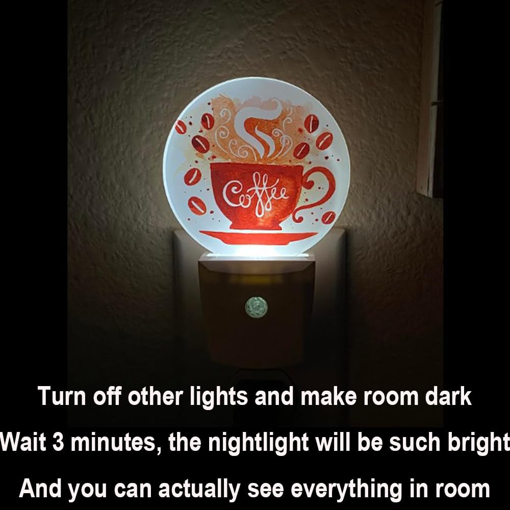 Ekobla Cute Black Ballet Dancers Night Light African-American Ballerinas Girl Cartoon Night Lights Plug Into Wall Auto Sensor Le
