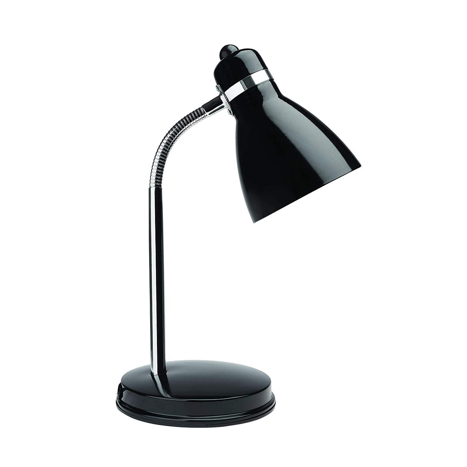Newhouse Lighting Oxford Classic Desk Lamp, Metal, Black, Model NHDK-OX-BK, LED Bulb Included