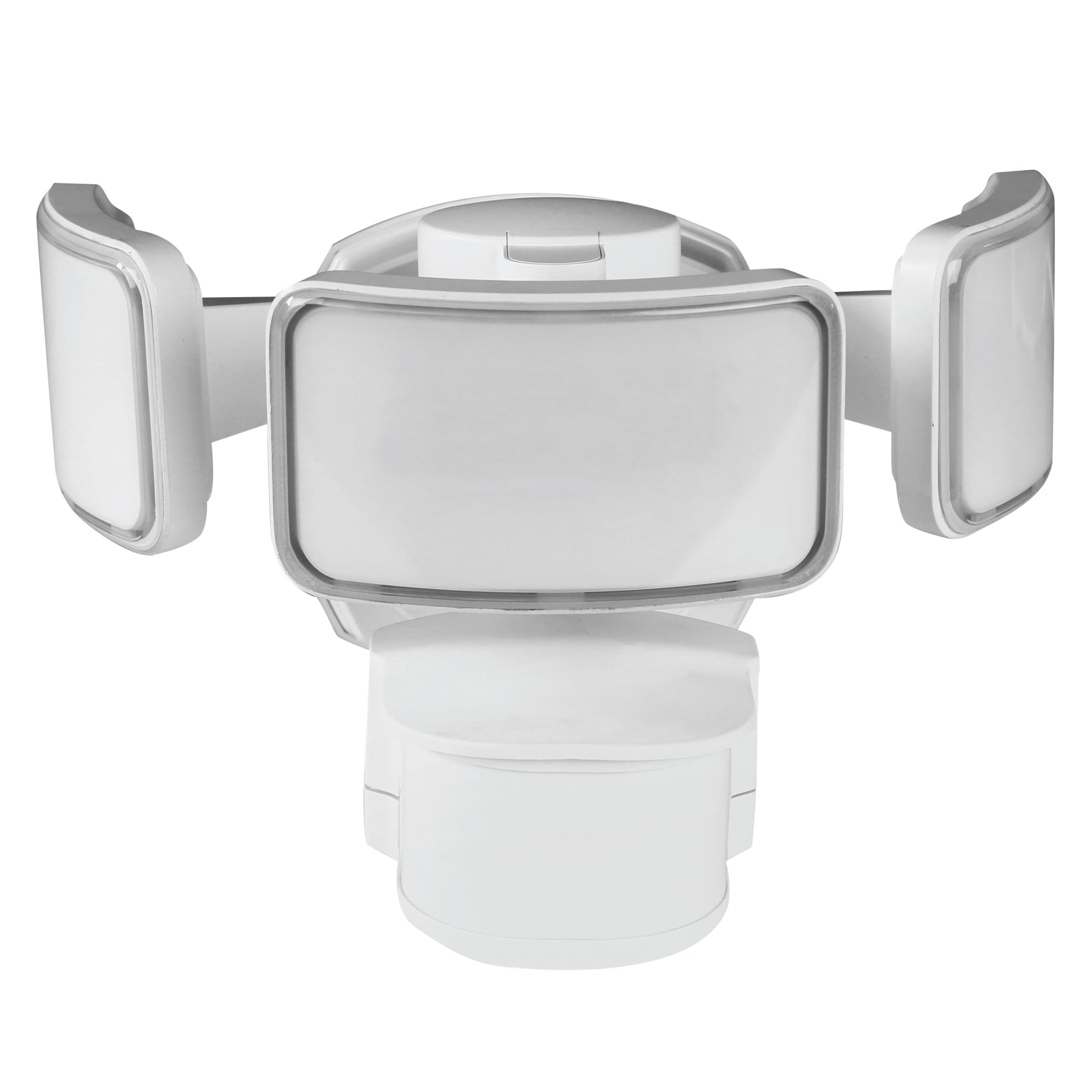 Feit Electric LED Security Light with Motion Sensor, Outdoor 46W Flood Light, Adjustable 3 Head, Wall Mount, 5000 Lumens, 5000k 