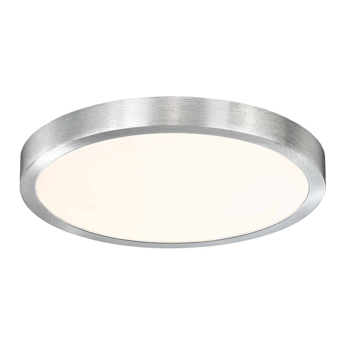 10 Inch Flush Mount Ceiling Light Fixture, Metal and Glass LED Ceiling Light Flush Mount, Slim Dimmable Flush Mount Light for Ki