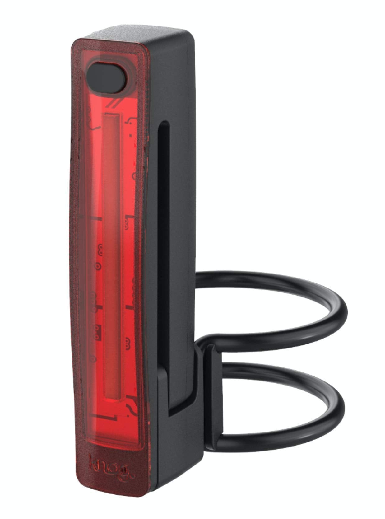 Knog Plus Bike Rear Light - Led Bike Tail Light – Rear Bike Light Mounts To Your Seat Post, Seat Stay Or Clips On Clothing - Usb Rechargeable, Waterproof, Ultralight Cycling Safety Light - Black