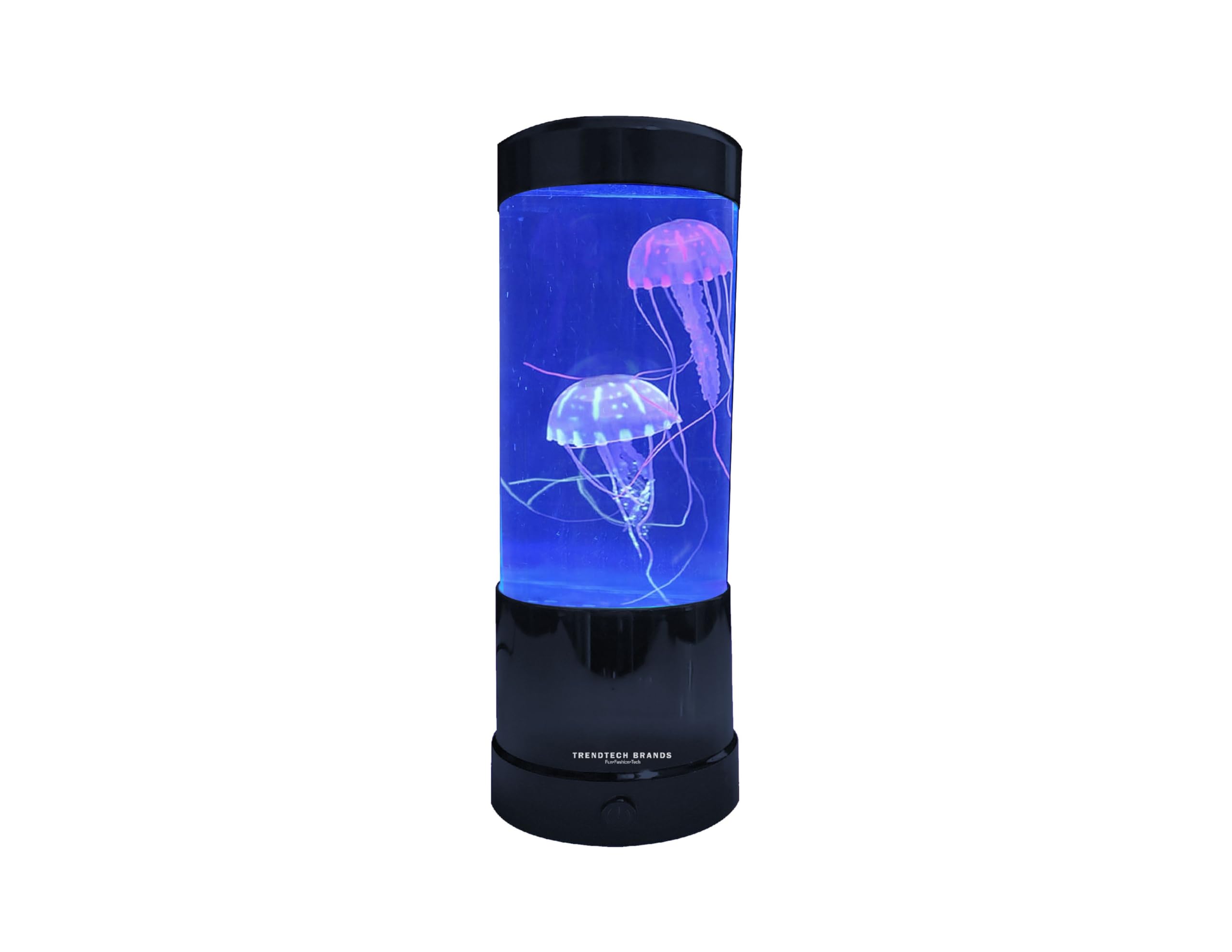 Wireless Express Jellyfish Mood Lamp - LED Lights, Multi-Color Modes, Auto Shut Off, 9 Inch, Black, Model JELLYFISH14