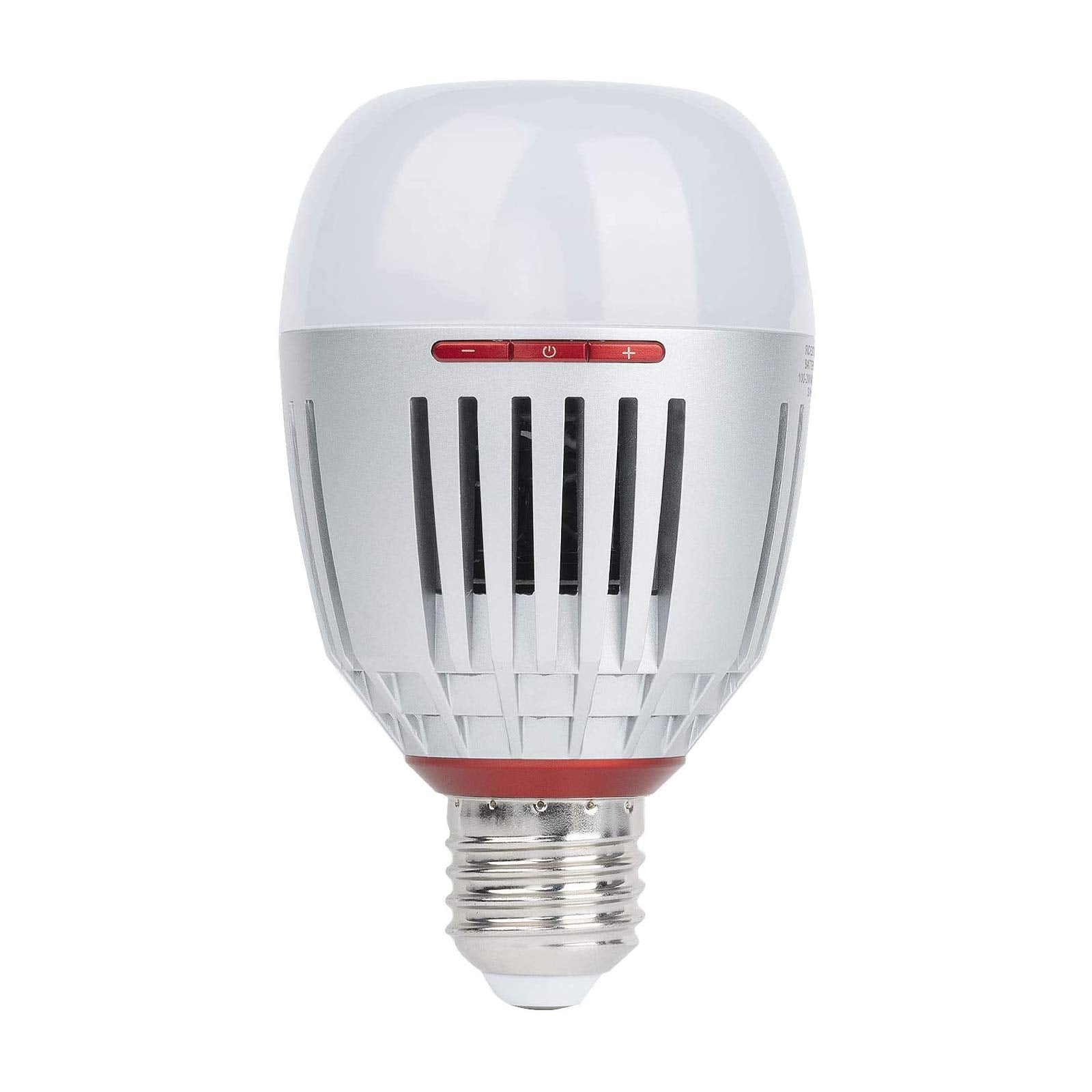Aputure Accent B7C Smart Led Light Bulbs,1 Pack,7W Rgbww,2000K-10000K Bi Color,Cct/Hsi/Fx Mode,App Control Built-In Battery, E26