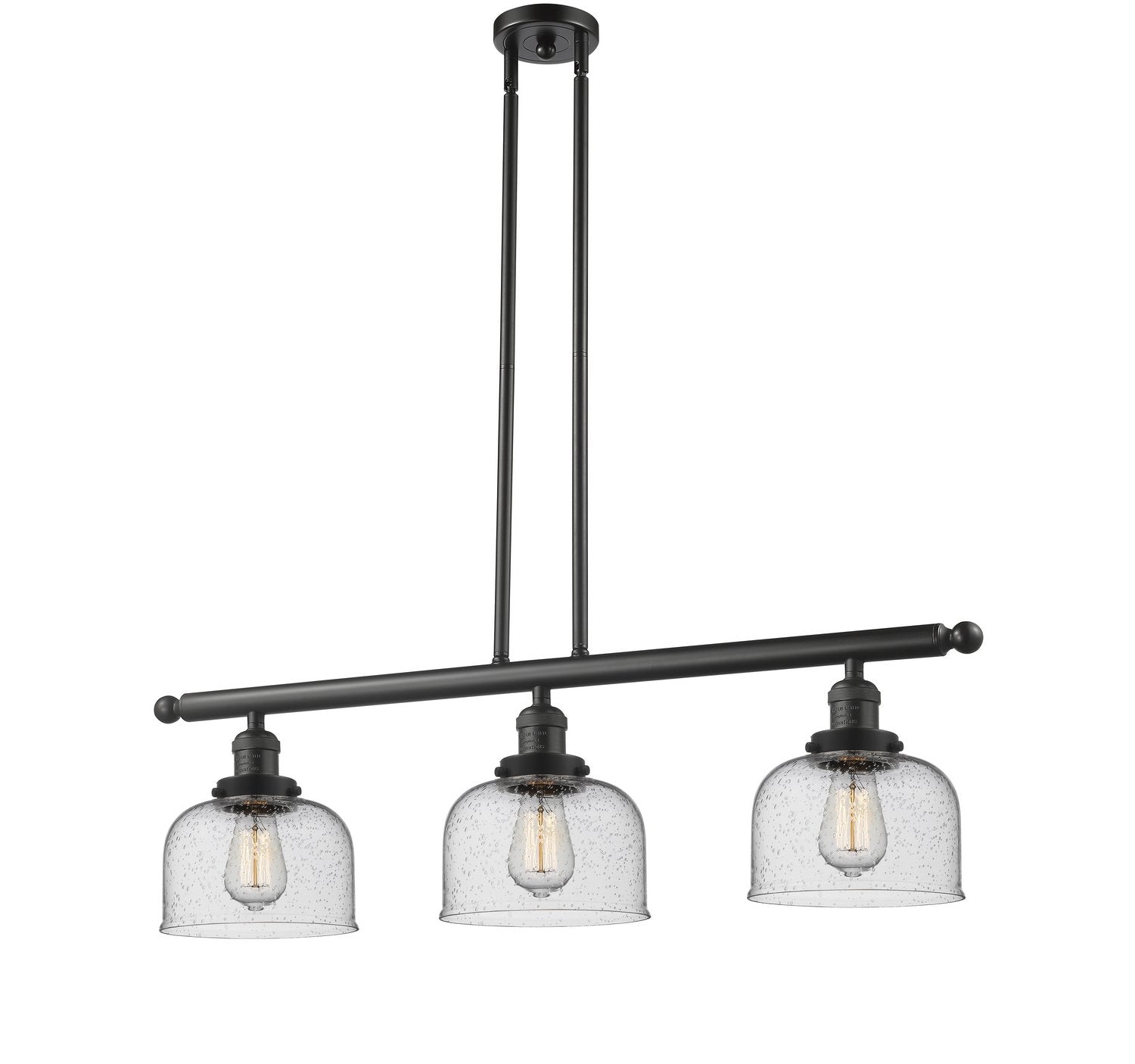 Innovations Lighting Three Light Island Pendant Innovations 213-OB-G74 Three Light Island Pendant