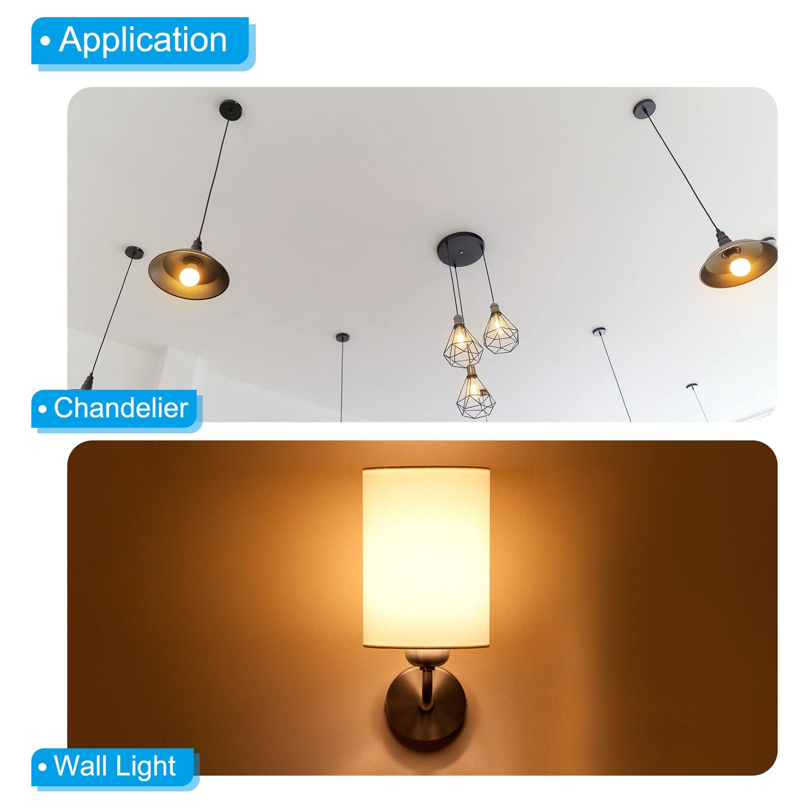Patikil 4" Ceiling Light Plate Kit, 3 Pack Light Crossbar Mounting Bracket Universal Lamp Fixture Hardware Set For Chandelier Wall Light, Silver