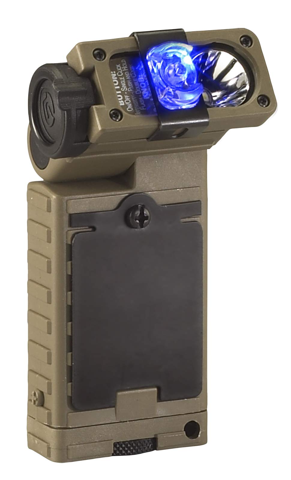 Streamlight 14065 Sidewinder 55-Lumens LED Rescue Kit Waterproof Flashlight with (2) AA Alkaline Batteries, MOLLE Retainer and P