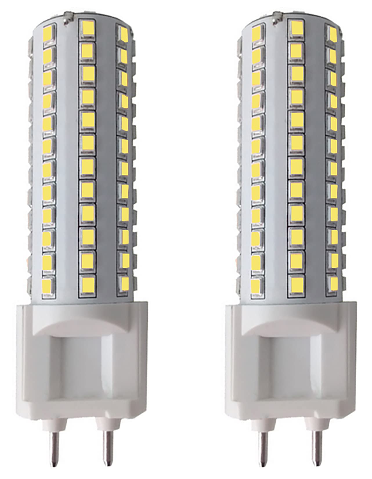 G12 Led Light Bulb 10W Metal Halide Lamp G12 Bi-Pin Base Corn Light Equivalent 100W Halogen Bulb 108 Led 2835 For Garage Warehou