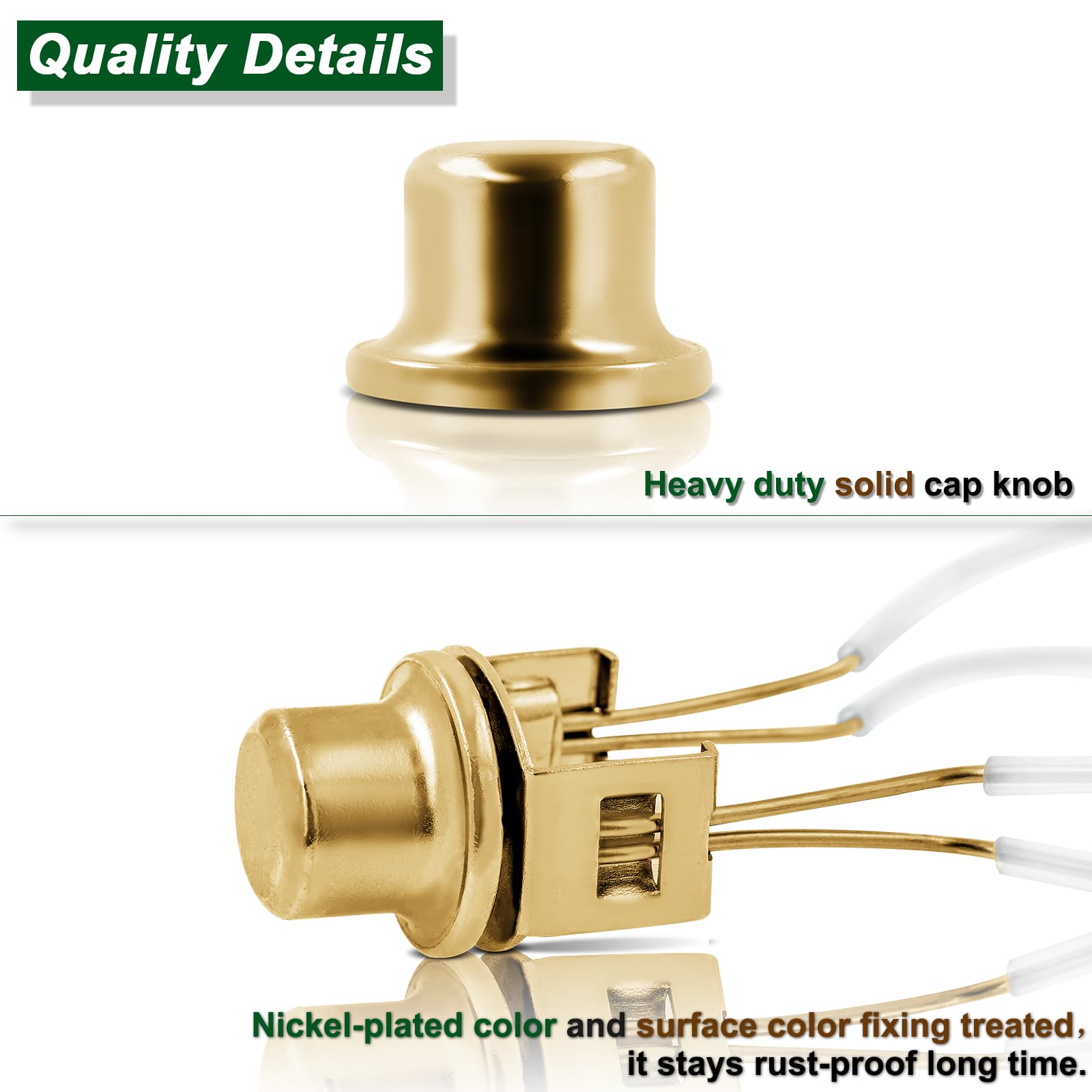 Lamp Shade Light Bulb Clip Adapter,Lamp Shade Holder Includes Finial And Lampshade Levellers To Keep Lamp Shade In Place,Clip On Lampshade Adapter (Gold Color - 2Pcs / Pack)