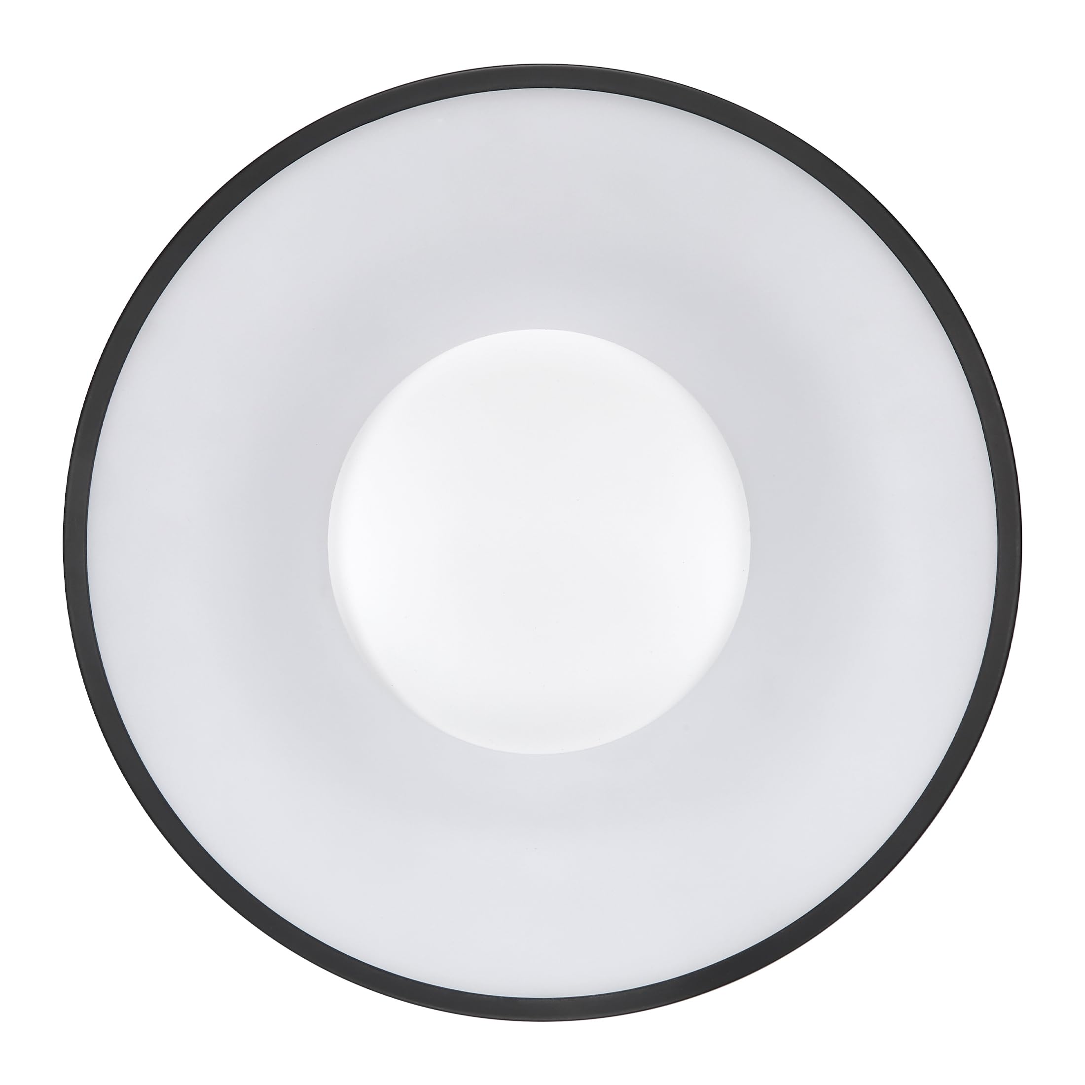 Maxxima 15 In. Led Flush Mount Ceiling Light, 1400 Lumens, 5 Cct 2700K/3000K/3500K/4000K/5000K, Round Color Selectable Modern Bl