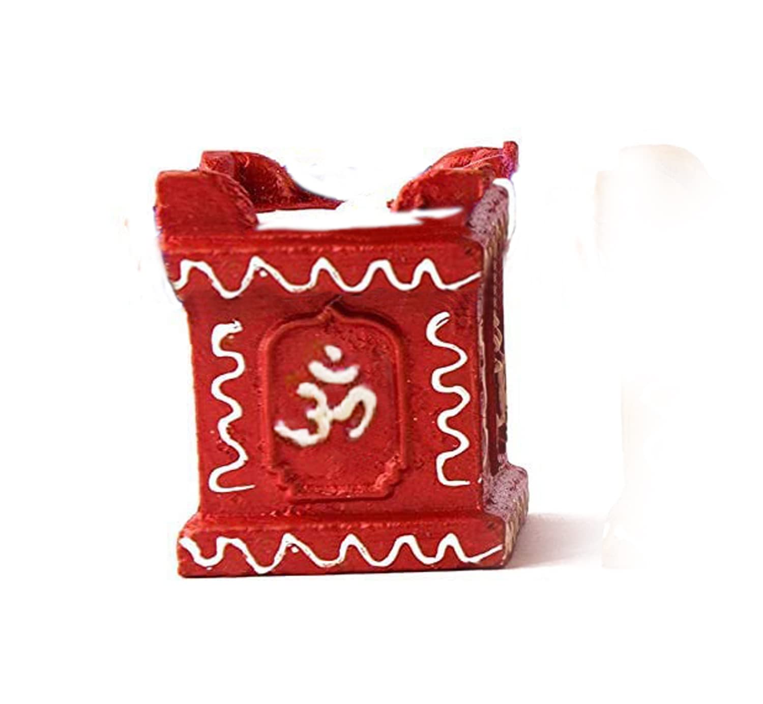 CraftVatika Diya for Puja Terracotta Handpainted Candles/Candle Stand/Candle Holder for Home Diwali Decoration Items & Diwali Gi