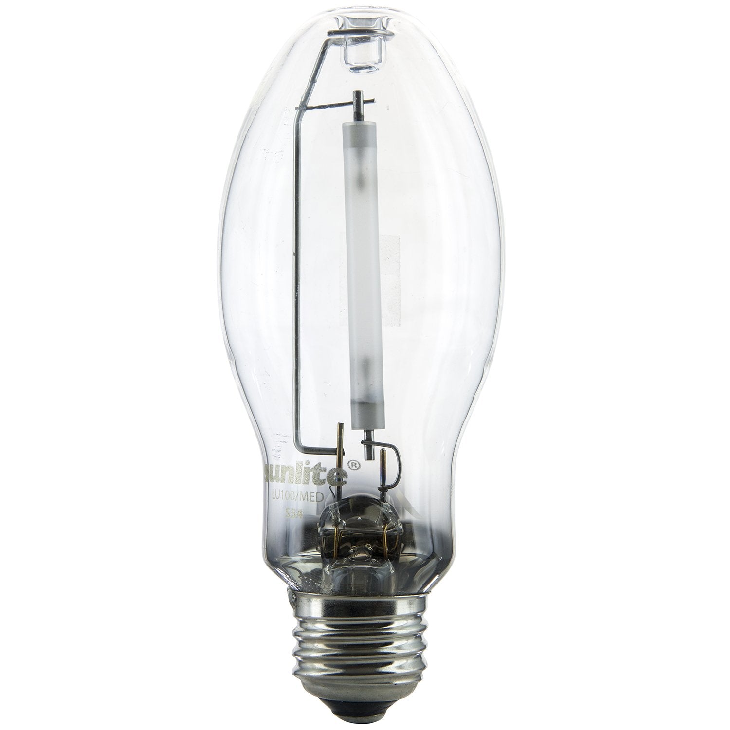 Sunlite 03615-SU LU100/MED High Pressure Sodium Light Bulb, 100 Watts, ED17/MED, Medium Base (E26), ANSI Code S55, 8500 Lumen, 2