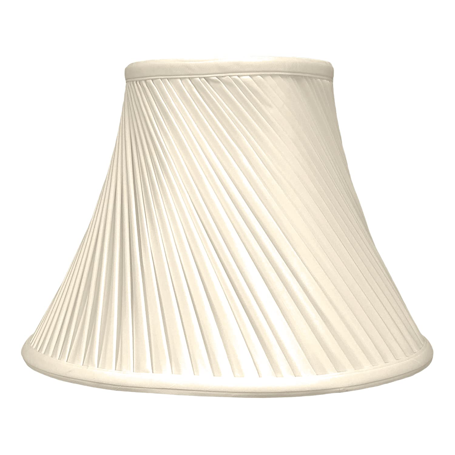 Royal Designs Bs-717-14Bg Twisted Pleat Basic Lamp Shade, 6 X 14 X 11, Beige