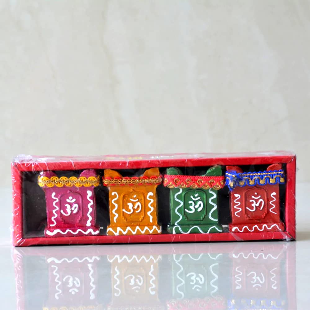 CraftVatika Clay Diya For Puja Diwali Decoration Items Terracotta Candles For Home Decoration/Diwali Lights/Candle Stand/Candle