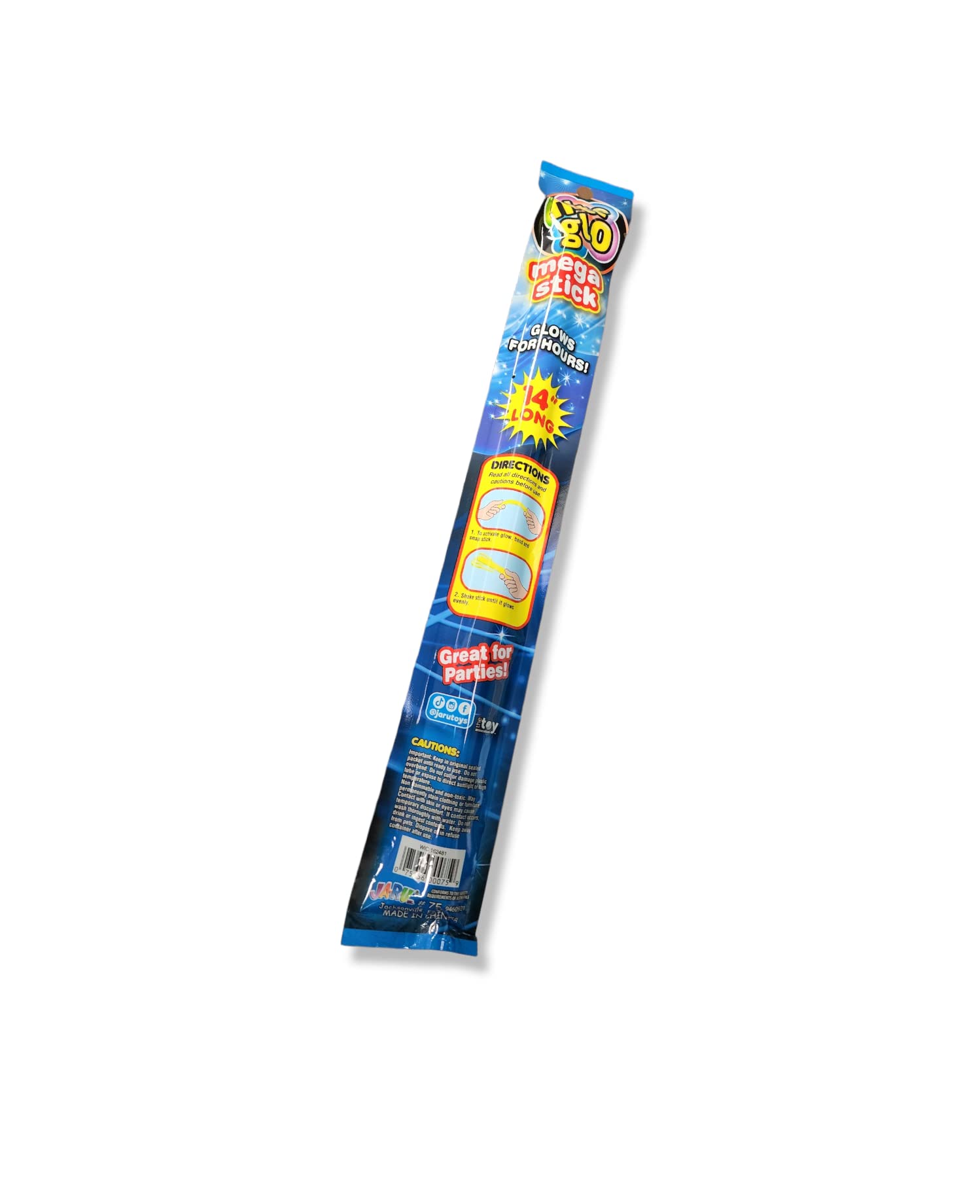 JA-RU NITEGLO MEGA Stick - 14" Plastic Toy, One Size, No Color, Model 75