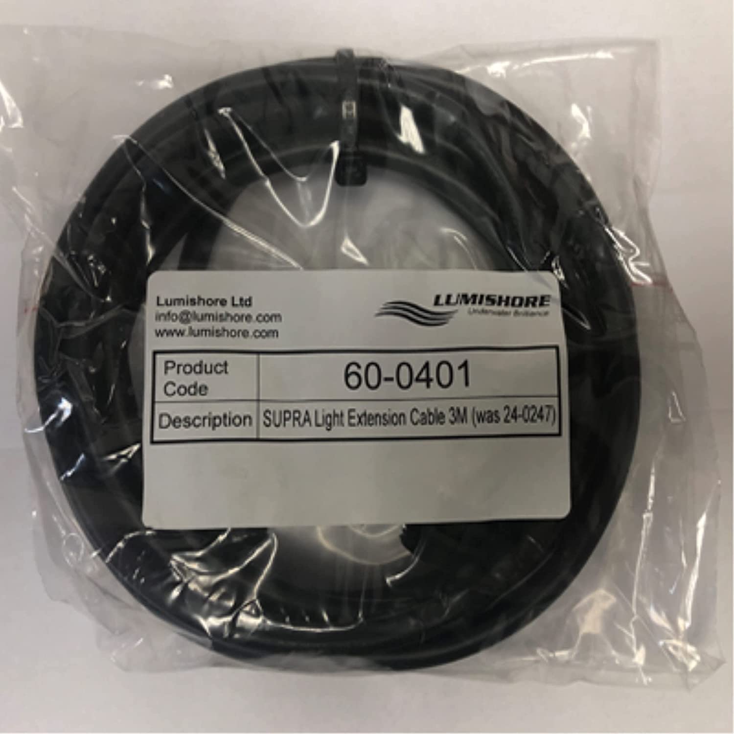 Lumishore Extension Cable, Supra Lights, 3 Meter