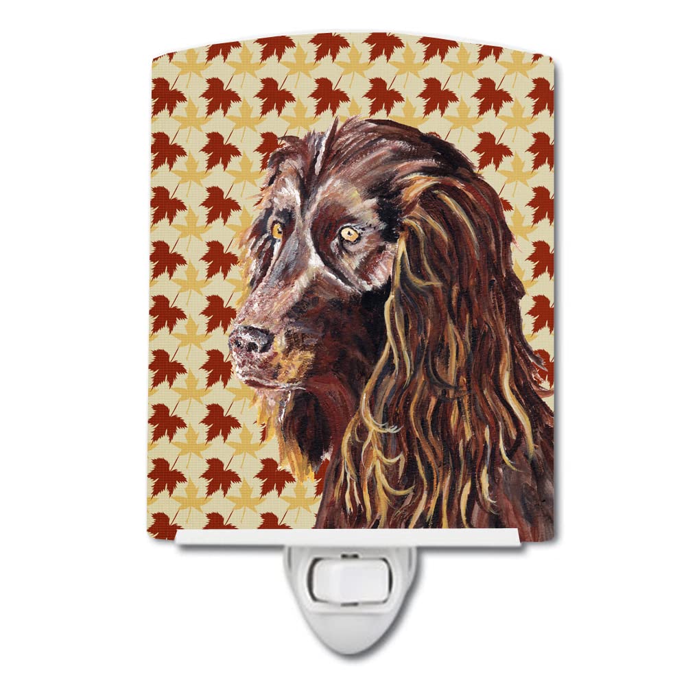 Carolines Treasures Ceramic Night Light, Boykin Spaniel Design, UL-Certified, 6x4x3in, Multicolor, Model SC9546CNL
