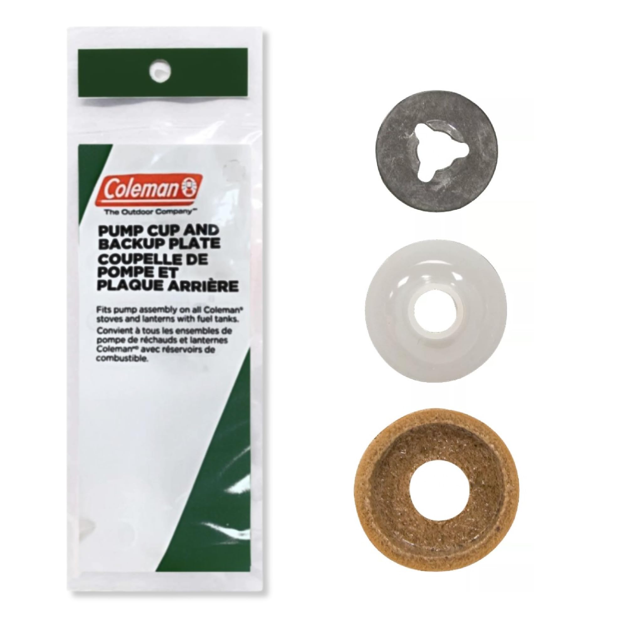 Coleman Lantern and Stove Pump Cup Replacement - Model 3000005094 - Multi - Fits all Coleman lanterns and stoves with fuel tanks