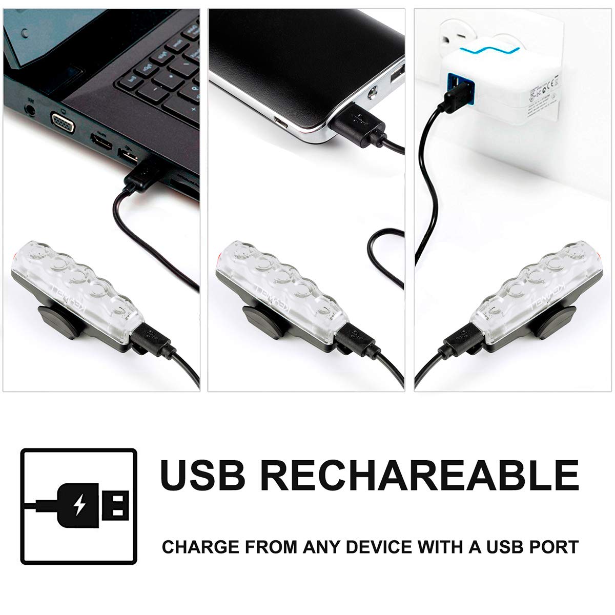 Bike Tail Light Usb Rechargeable-Super Bright Led Bicycle Rear Light With Red/Blue/Green Color Waterproof Taillight For Cycling Safety (Red/Blue/Green)