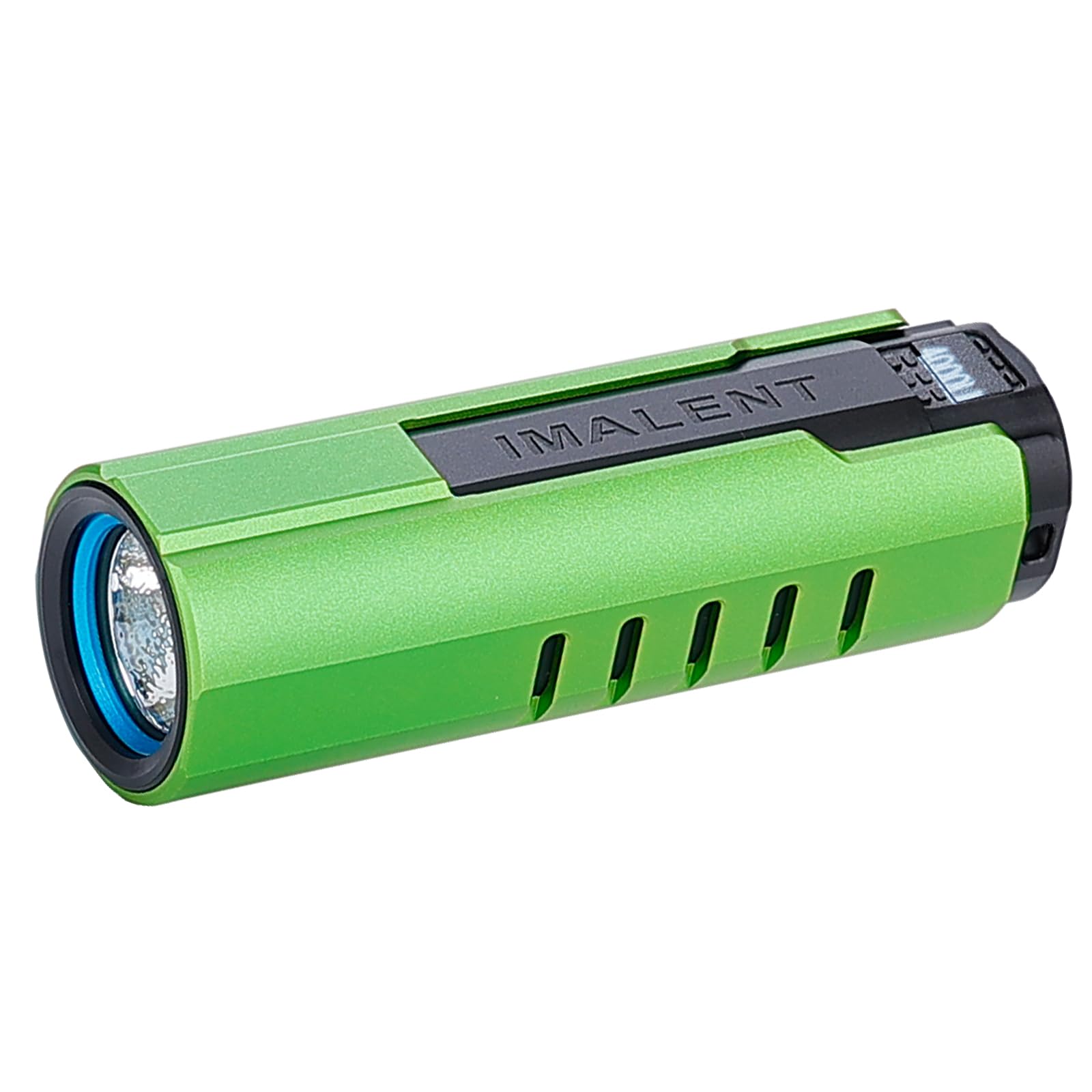 IMALENT LD70 Pocket Flashlight, 4000 Lumens, Rechargeable, Aluminum, Fruit Green
